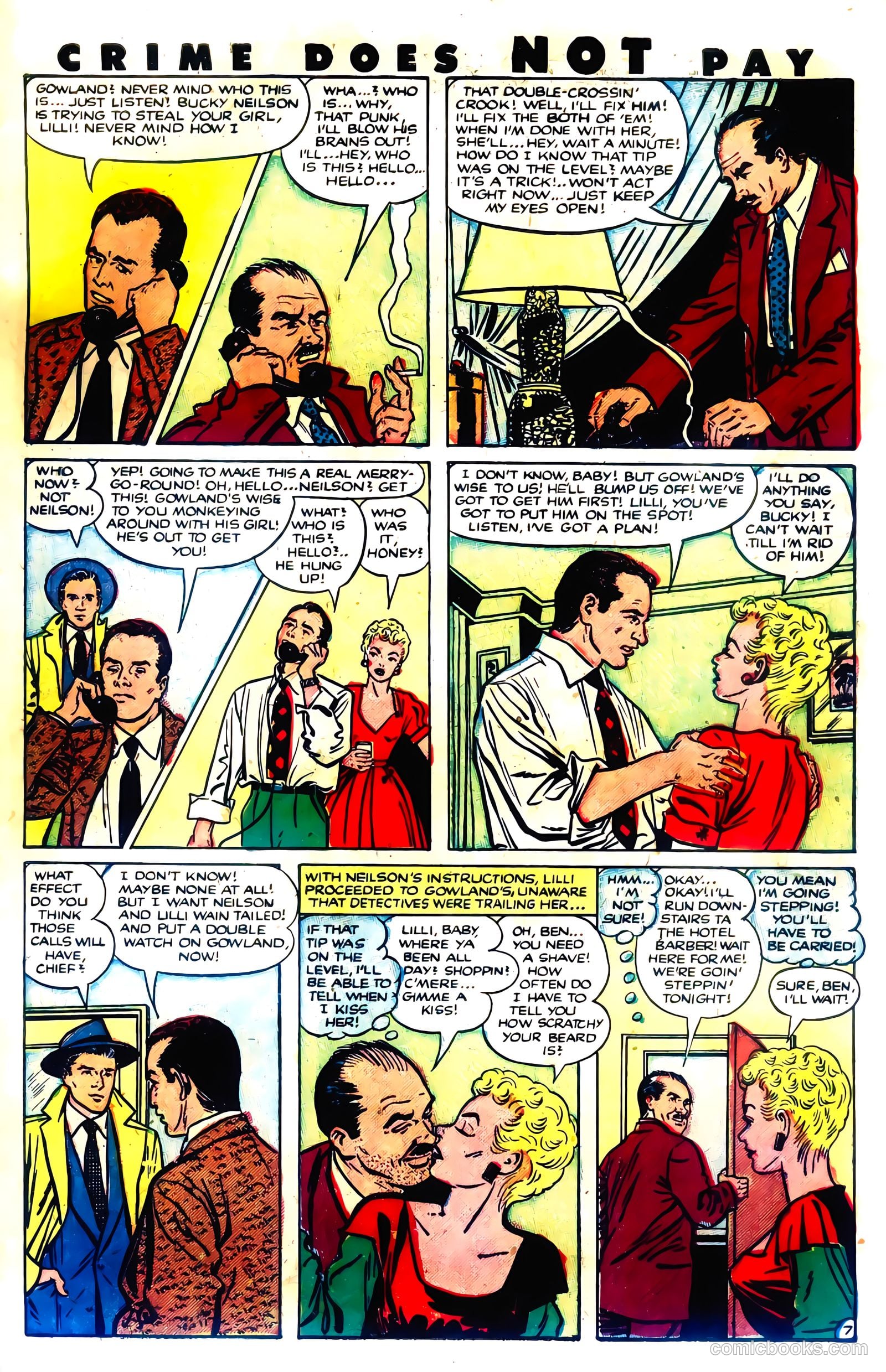 Crime Does Not Pay #119 — page 31 of 36