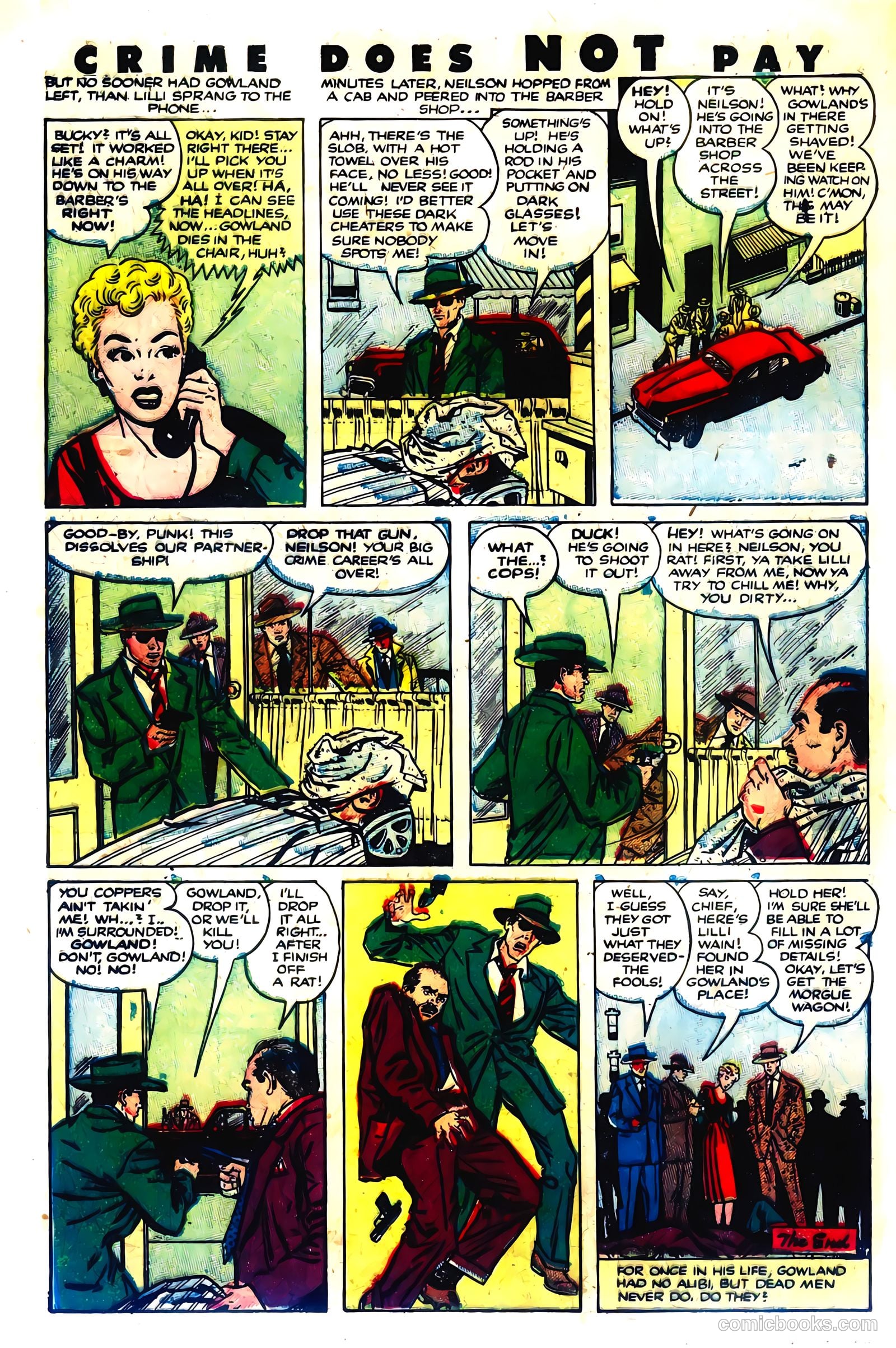 Crime Does Not Pay #119 — page 32 of 36