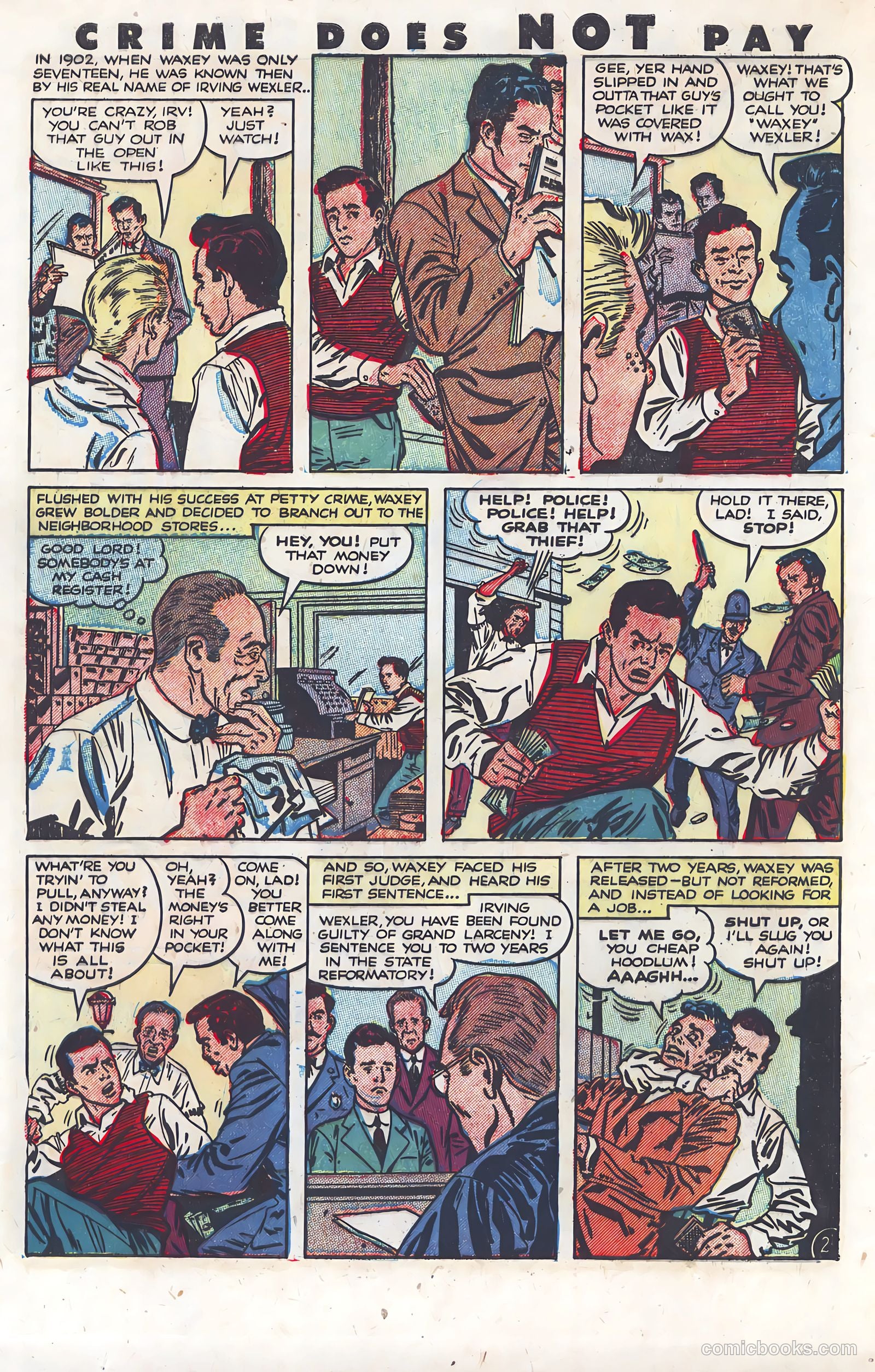 Crime Does Not Pay #121 — page 4 of 35