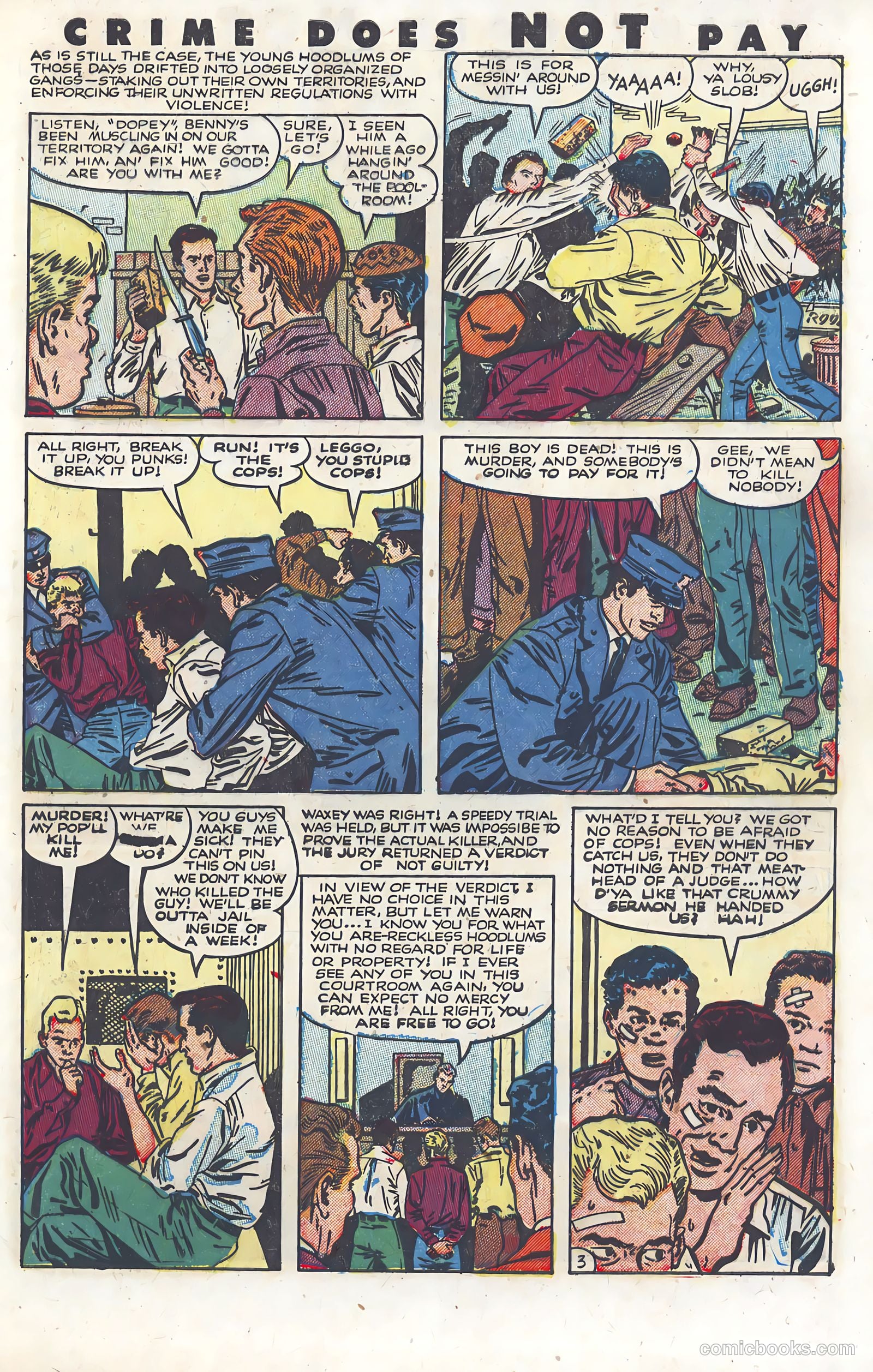 Crime Does Not Pay #121 — page 5 of 35