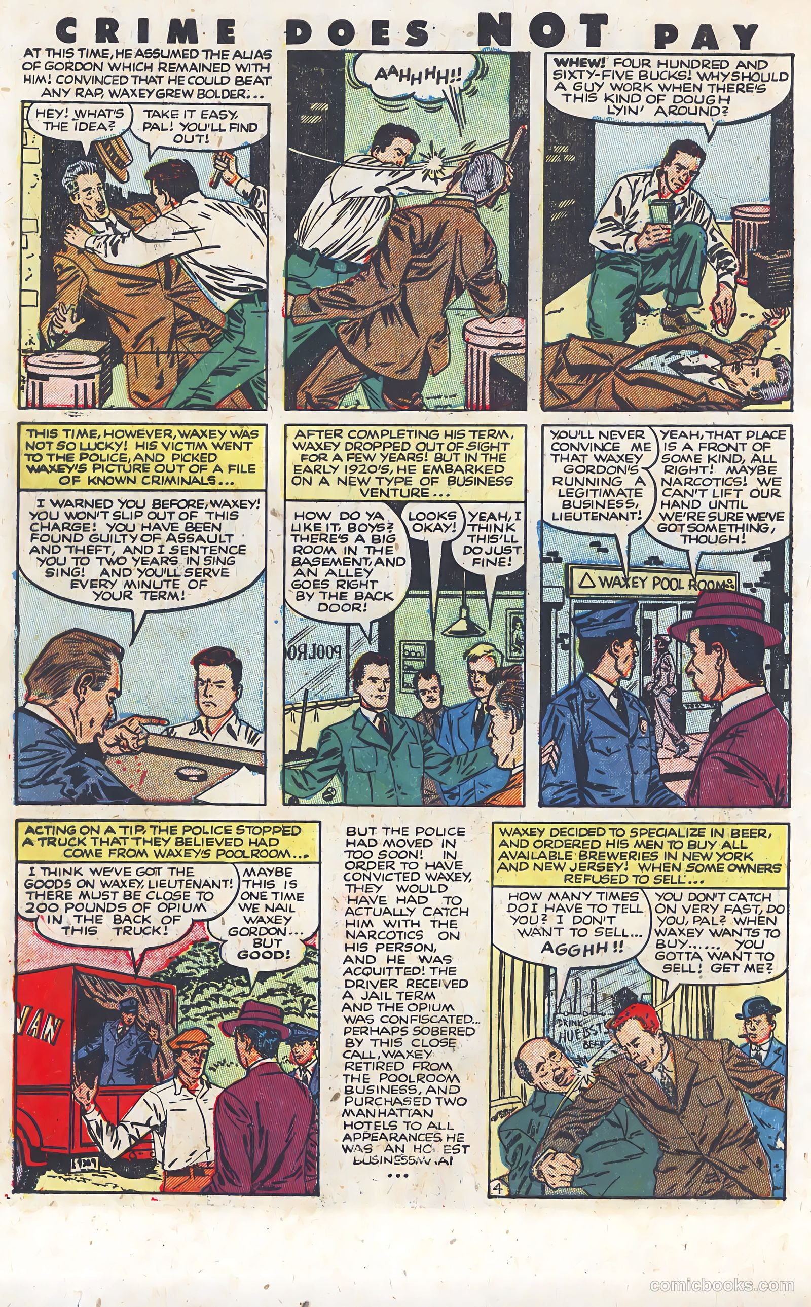 Crime Does Not Pay #121 — page 6 of 35