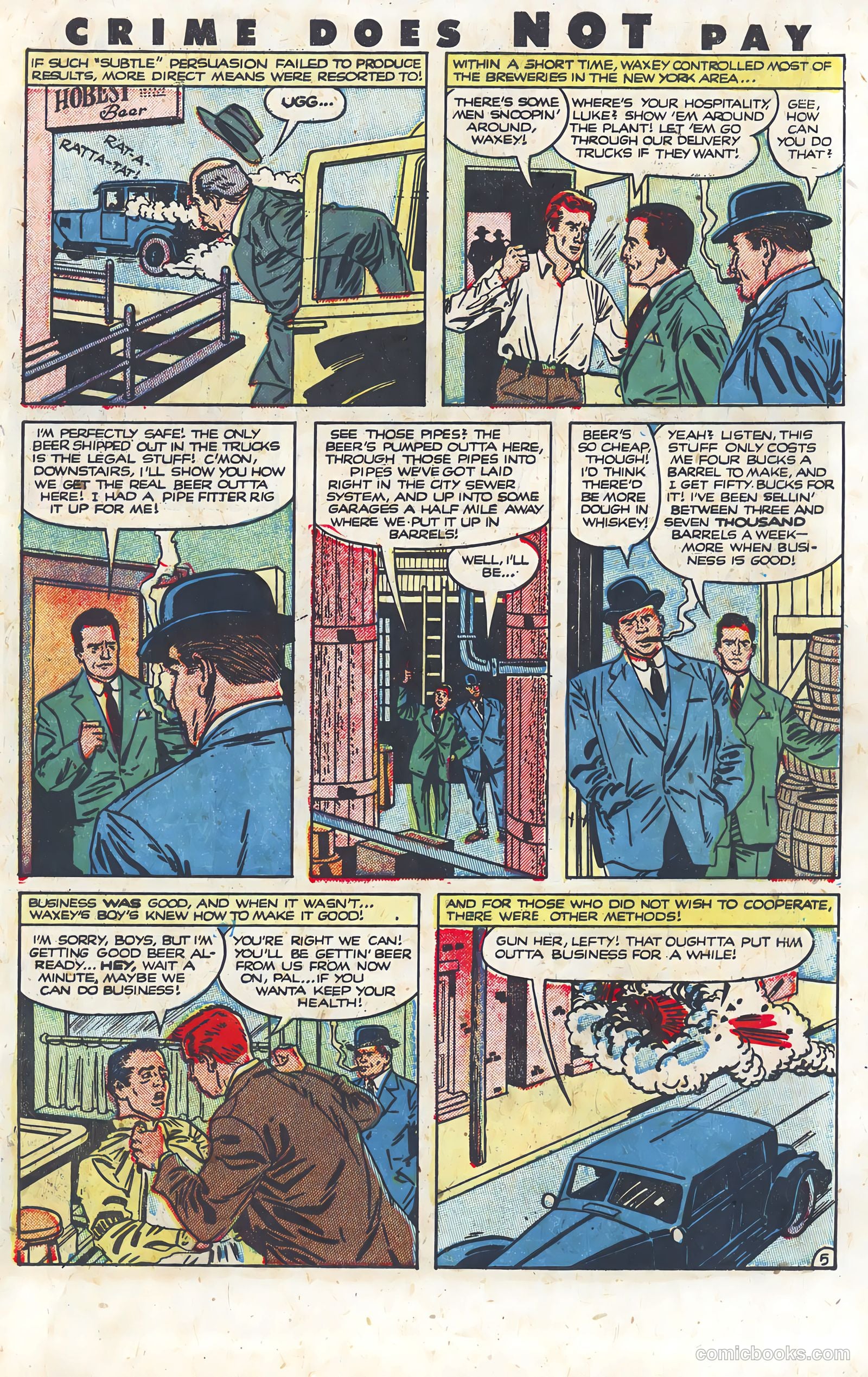 Crime Does Not Pay #121 — page 7 of 35