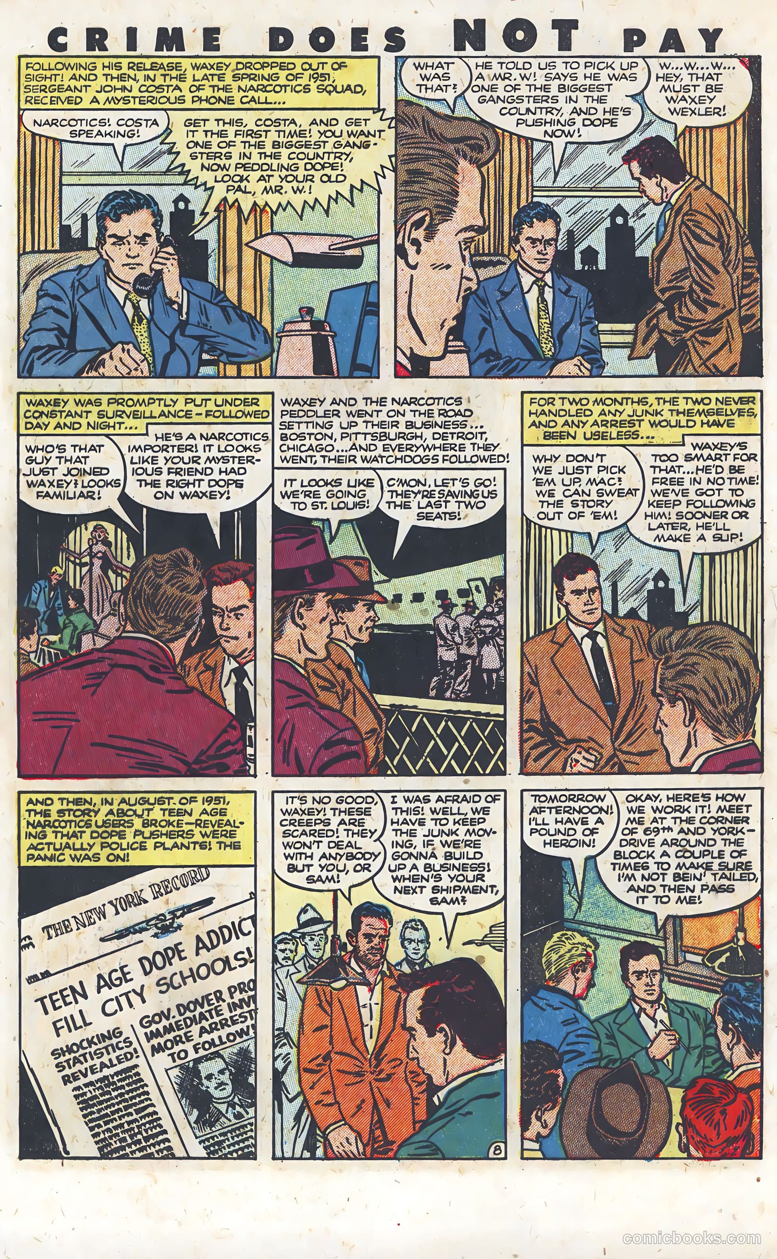 Crime Does Not Pay #121 — page 10 of 35