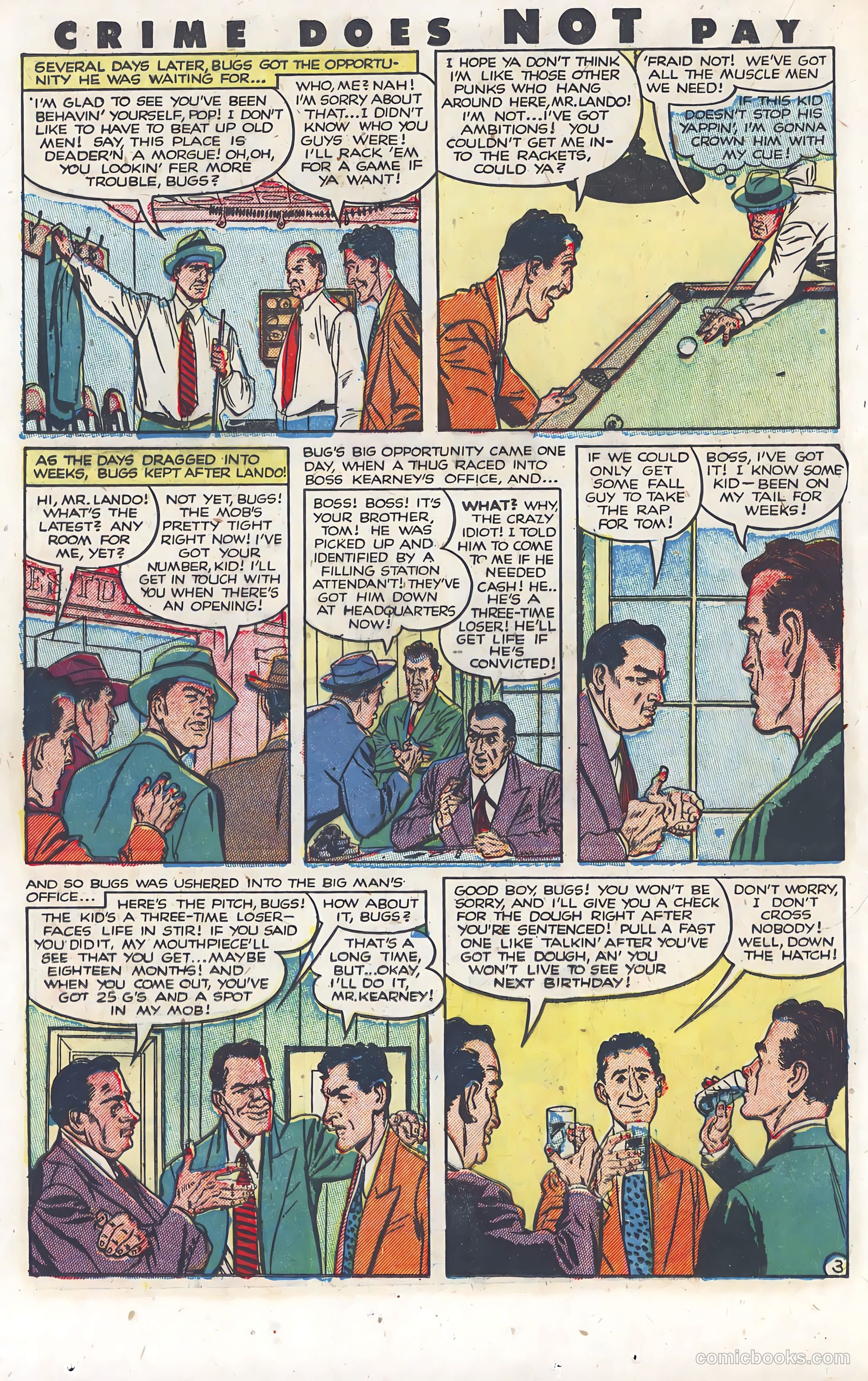 Crime Does Not Pay #121 — page 16 of 35