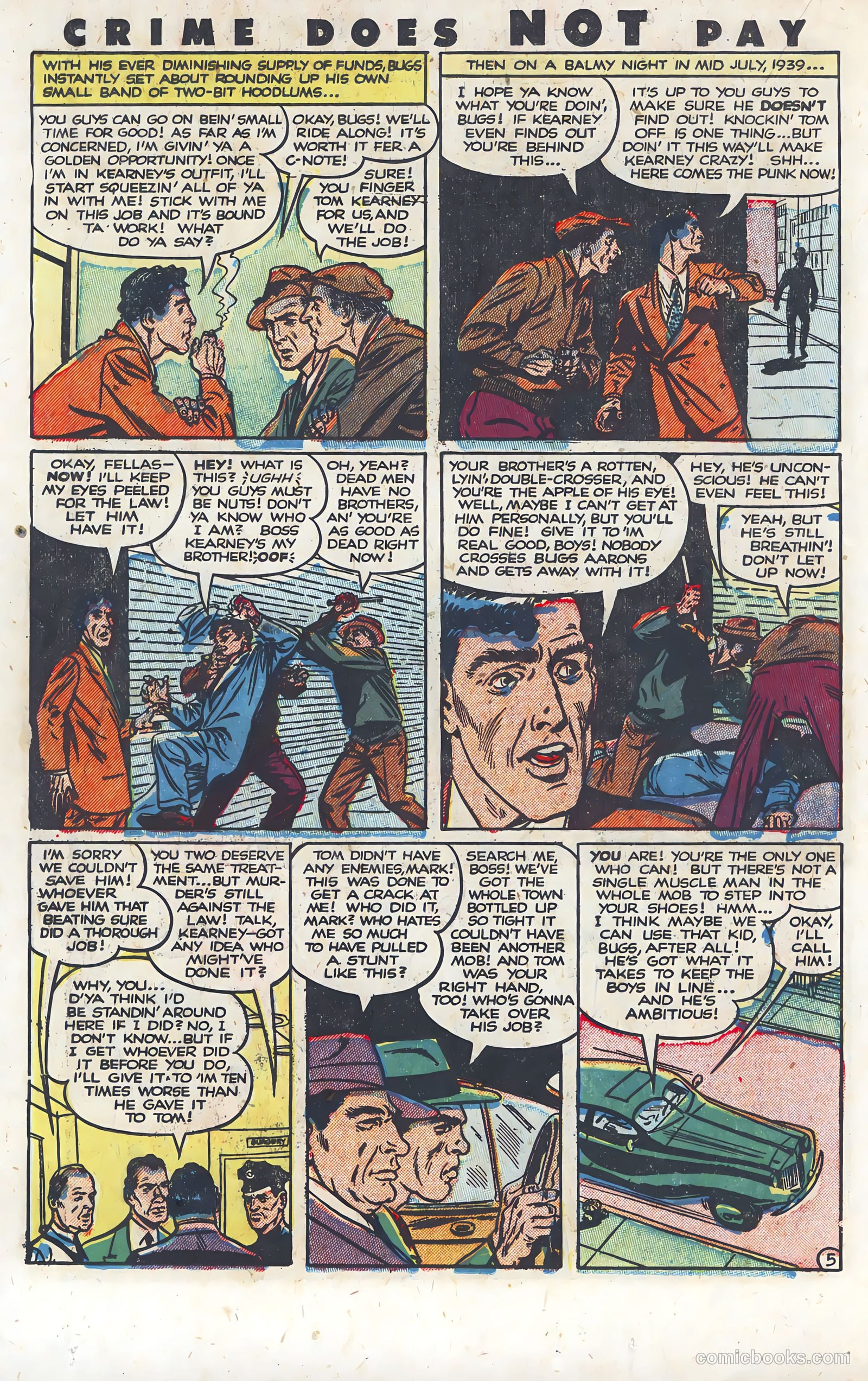 Crime Does Not Pay #121 — page 18 of 35
