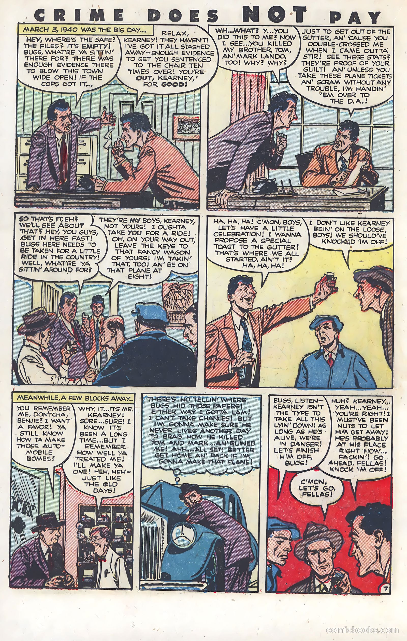 Crime Does Not Pay #121 — page 20 of 35