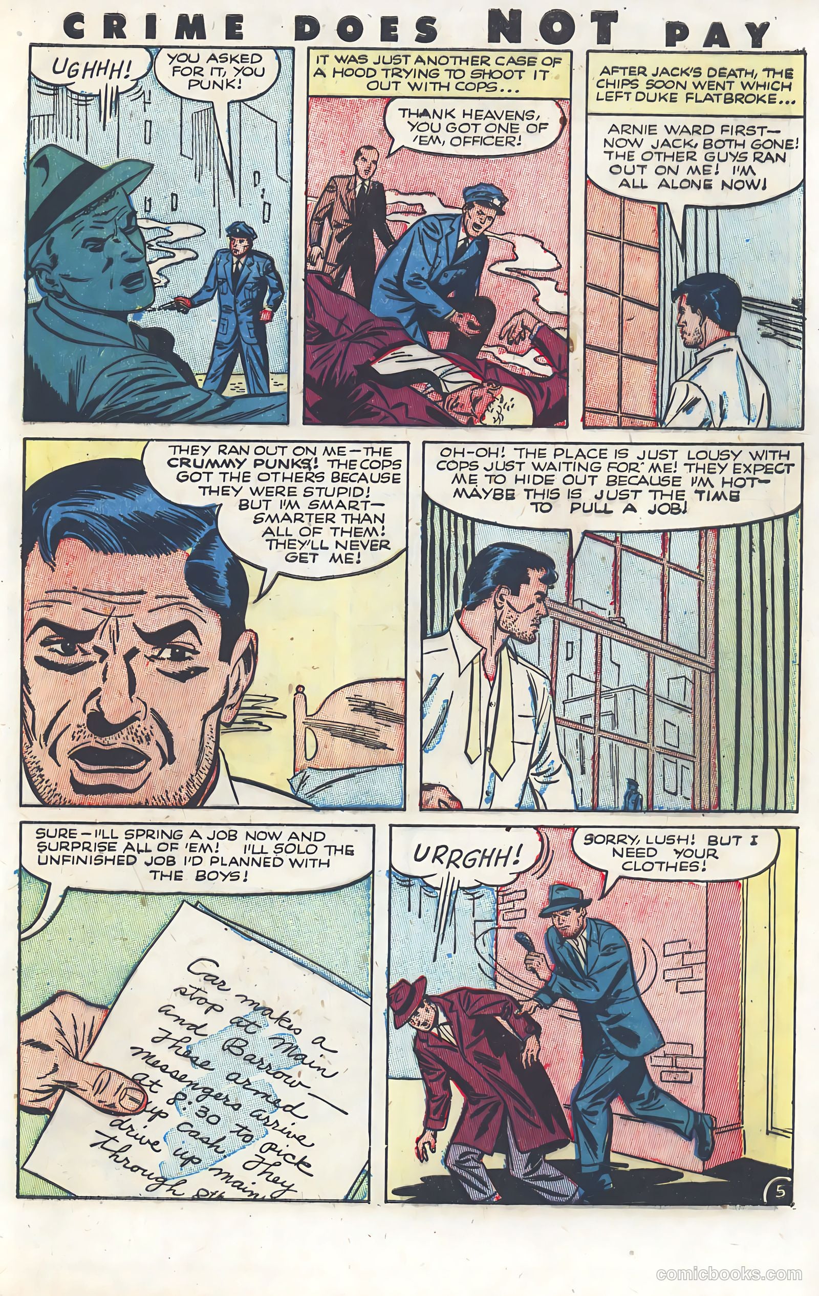 Crime Does Not Pay #121 — page 29 of 35