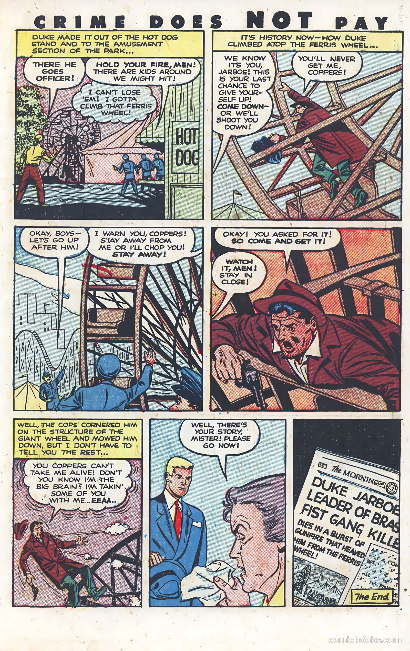 Crime Does Not Pay #121 — page 31 of 35