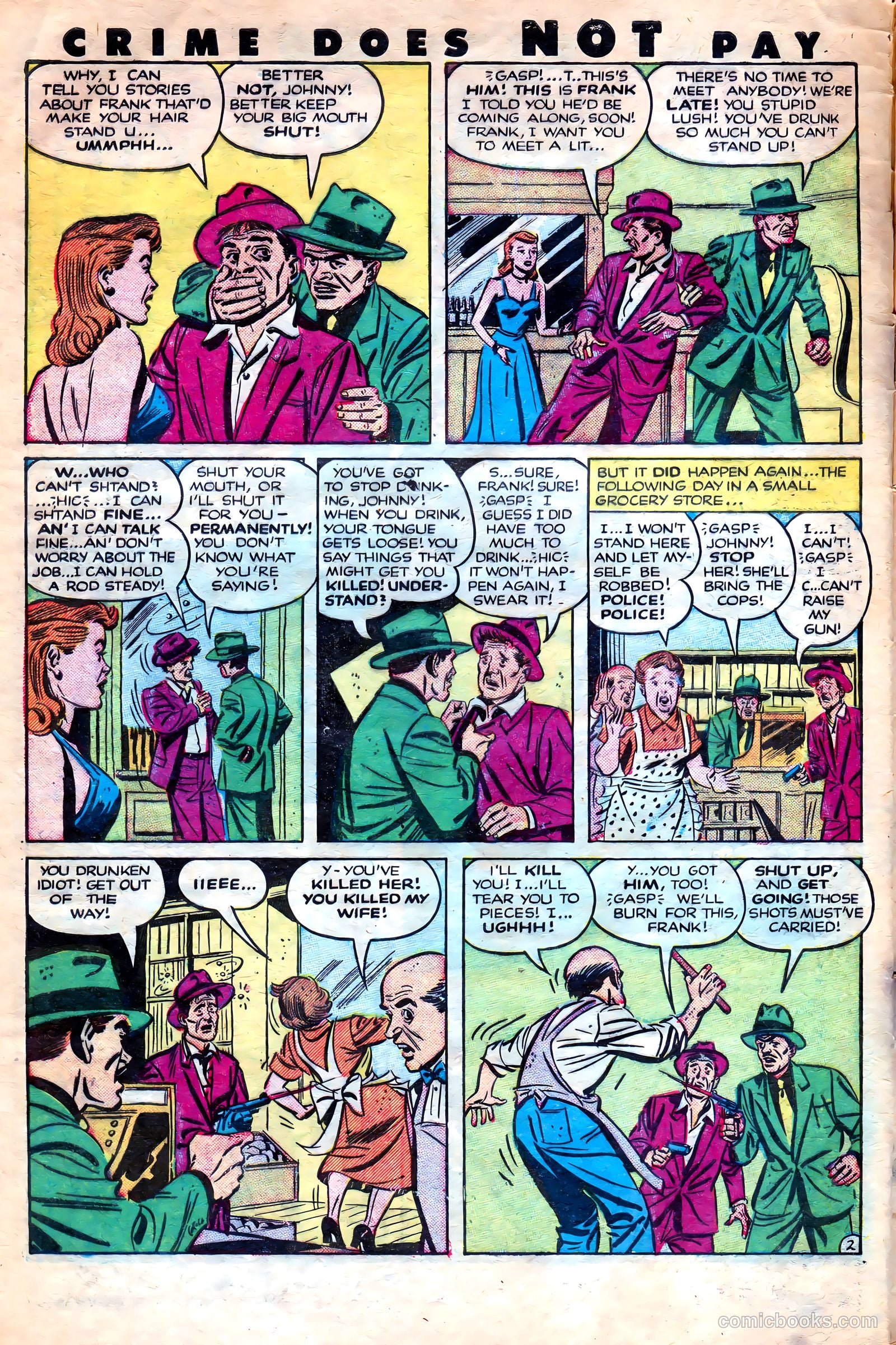 Crime Does Not Pay #125 — page 4 of 36