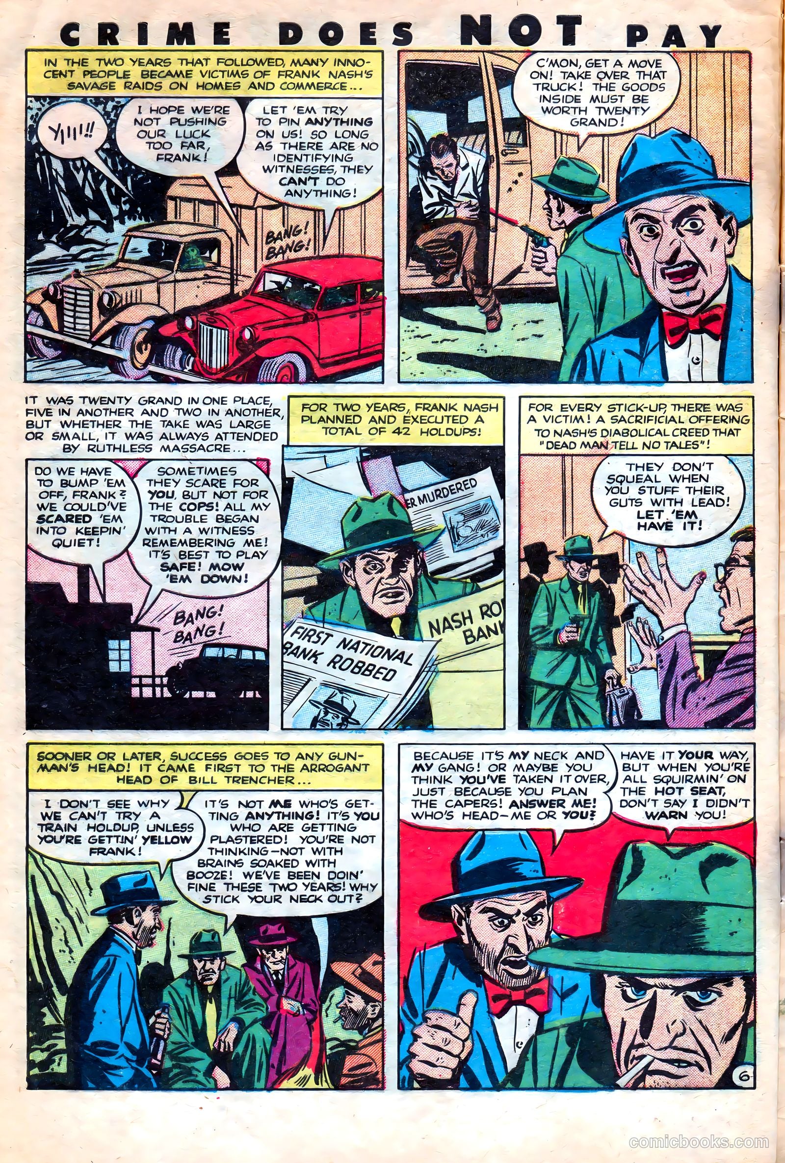 Crime Does Not Pay #125 — page 8 of 36