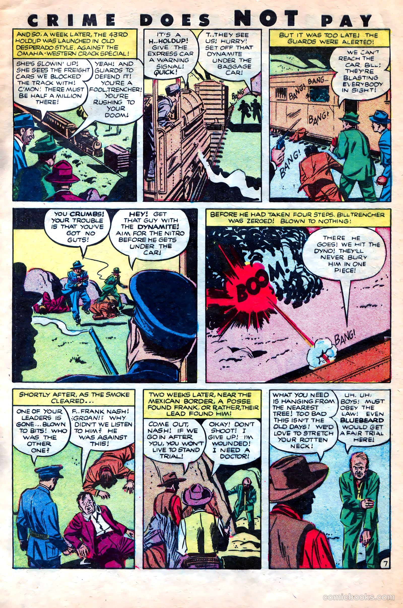 Crime Does Not Pay #125 — page 9 of 36
