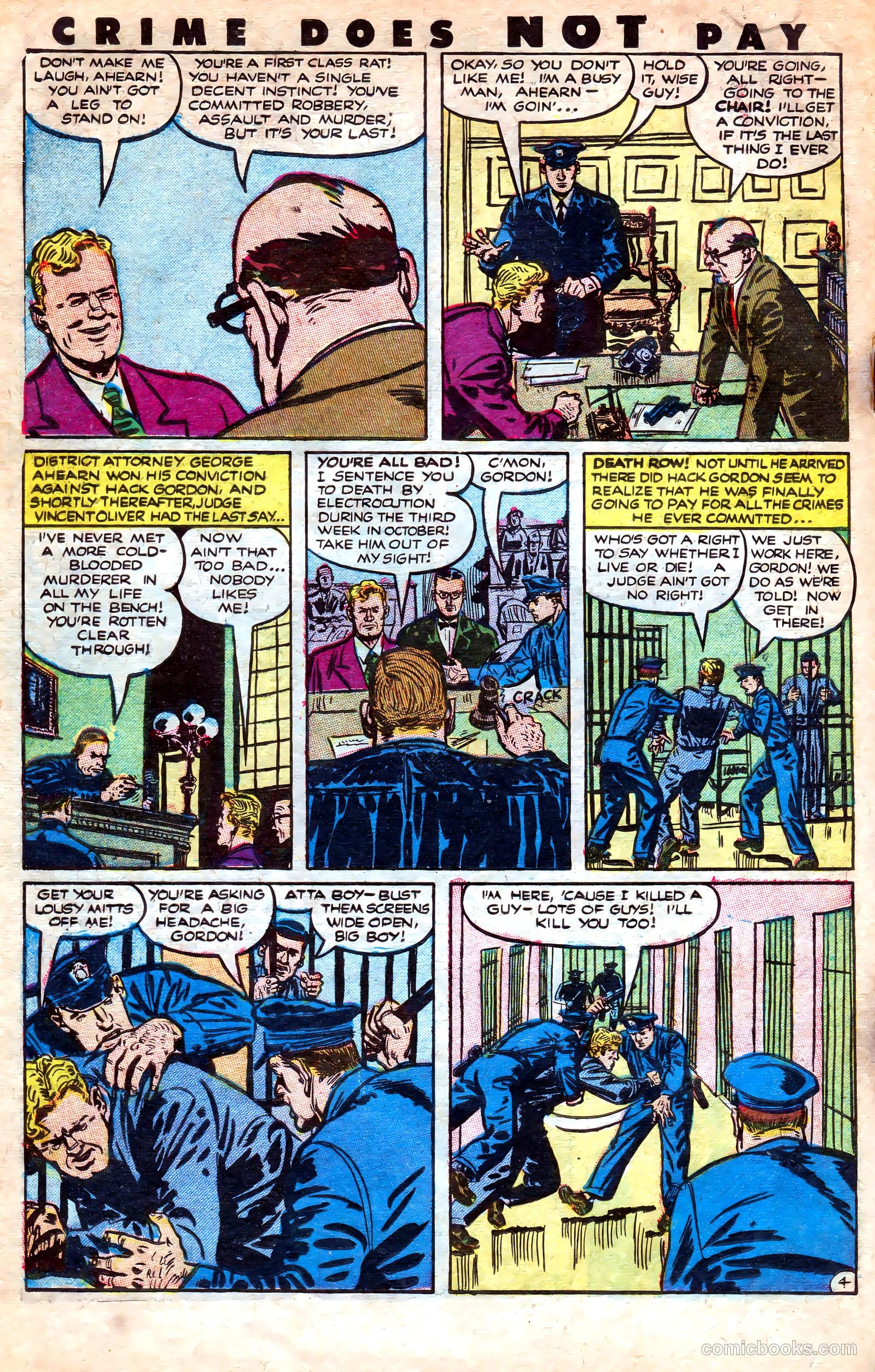 Crime Does Not Pay #125 — page 18 of 36