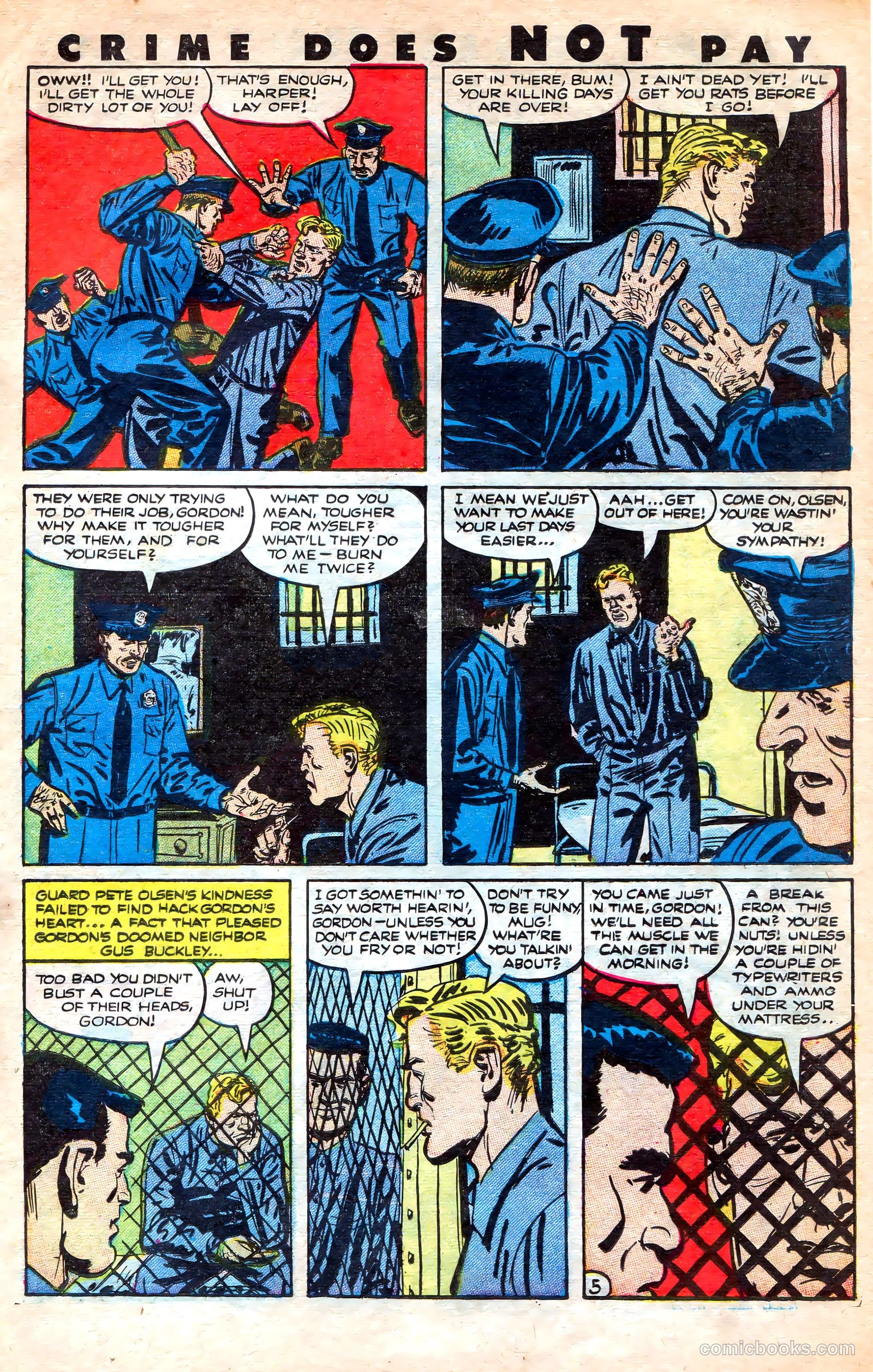 Crime Does Not Pay #125 — page 19 of 36