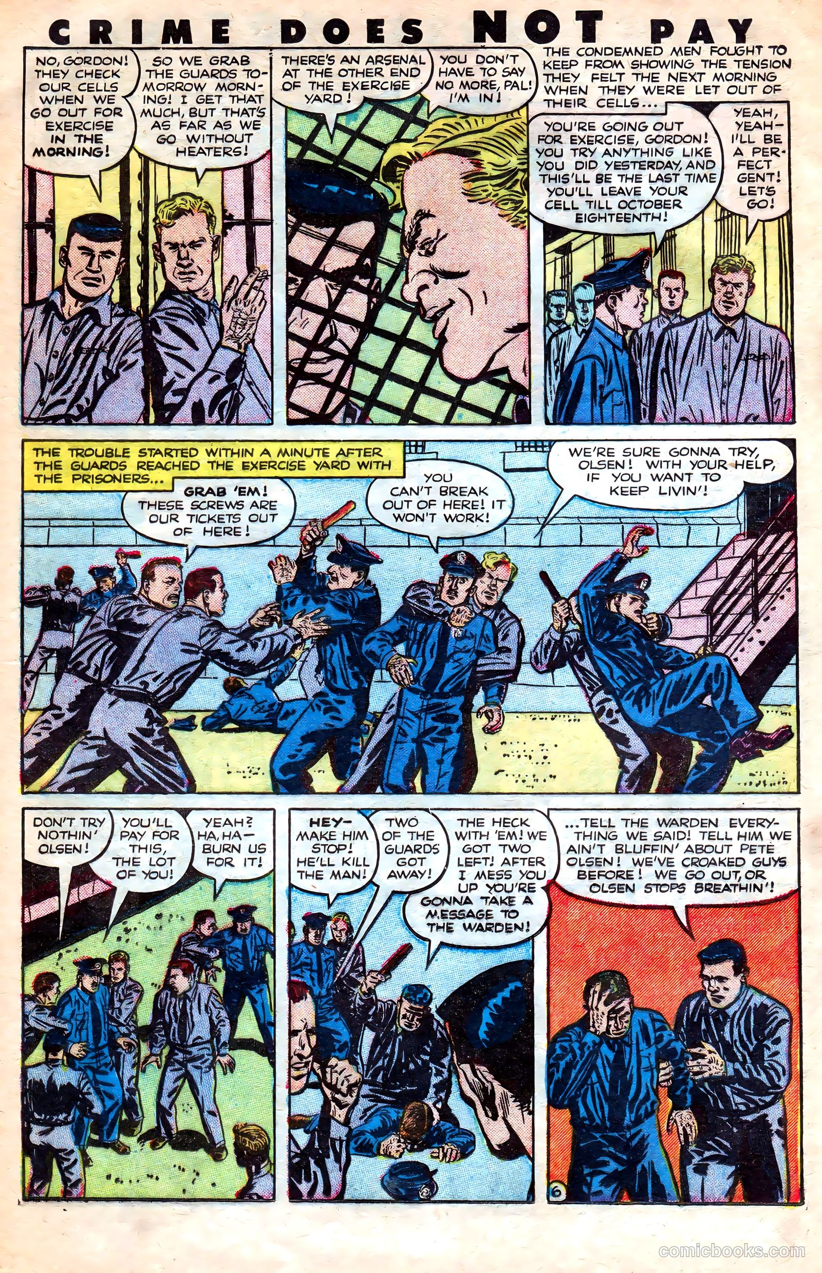 Crime Does Not Pay #125 — page 20 of 36