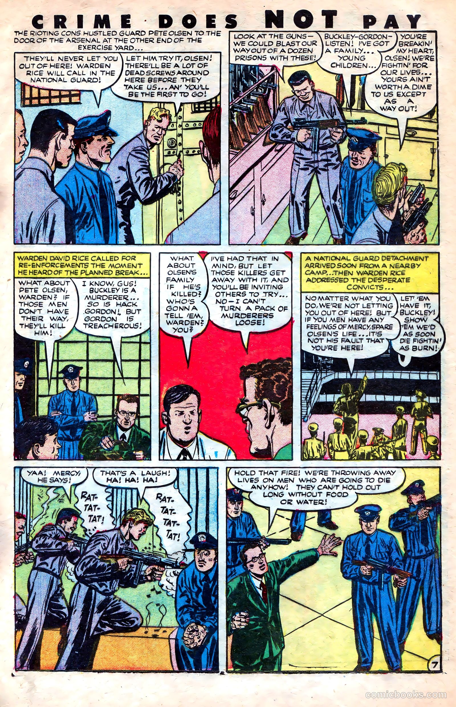 Crime Does Not Pay #125 — page 21 of 36