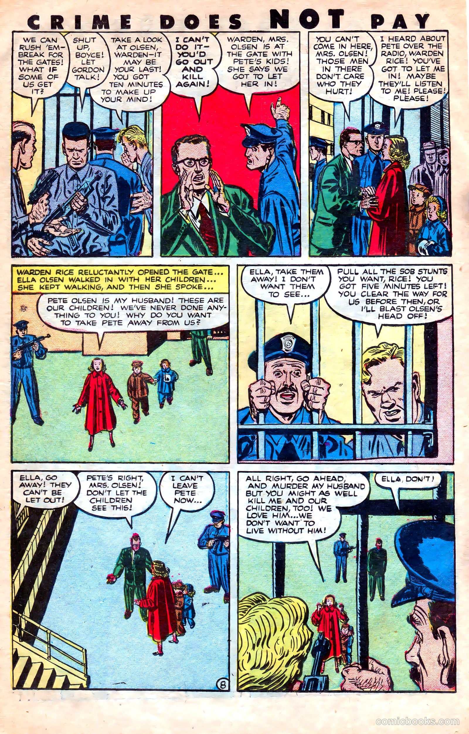 Crime Does Not Pay #125 — page 22 of 36