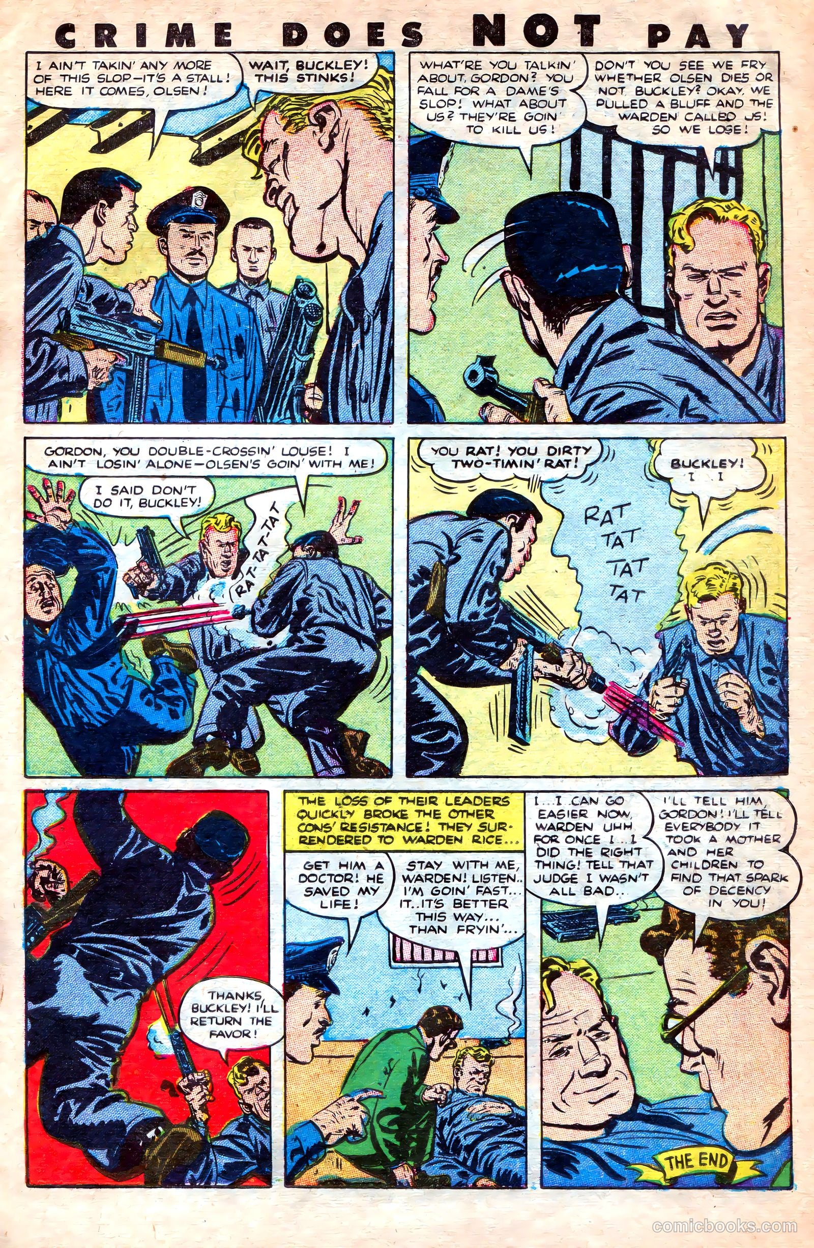 Crime Does Not Pay #125 — page 23 of 36