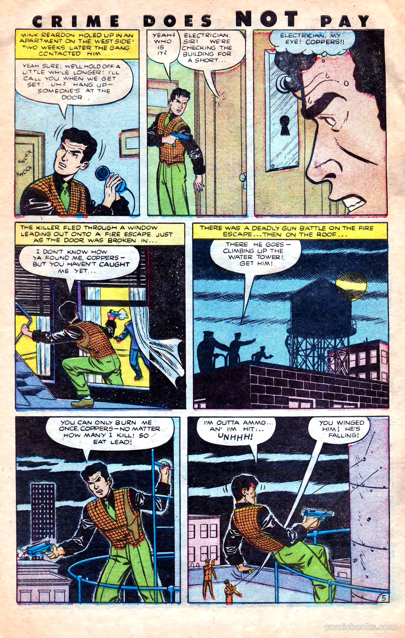 Crime Does Not Pay #125 — page 30 of 36