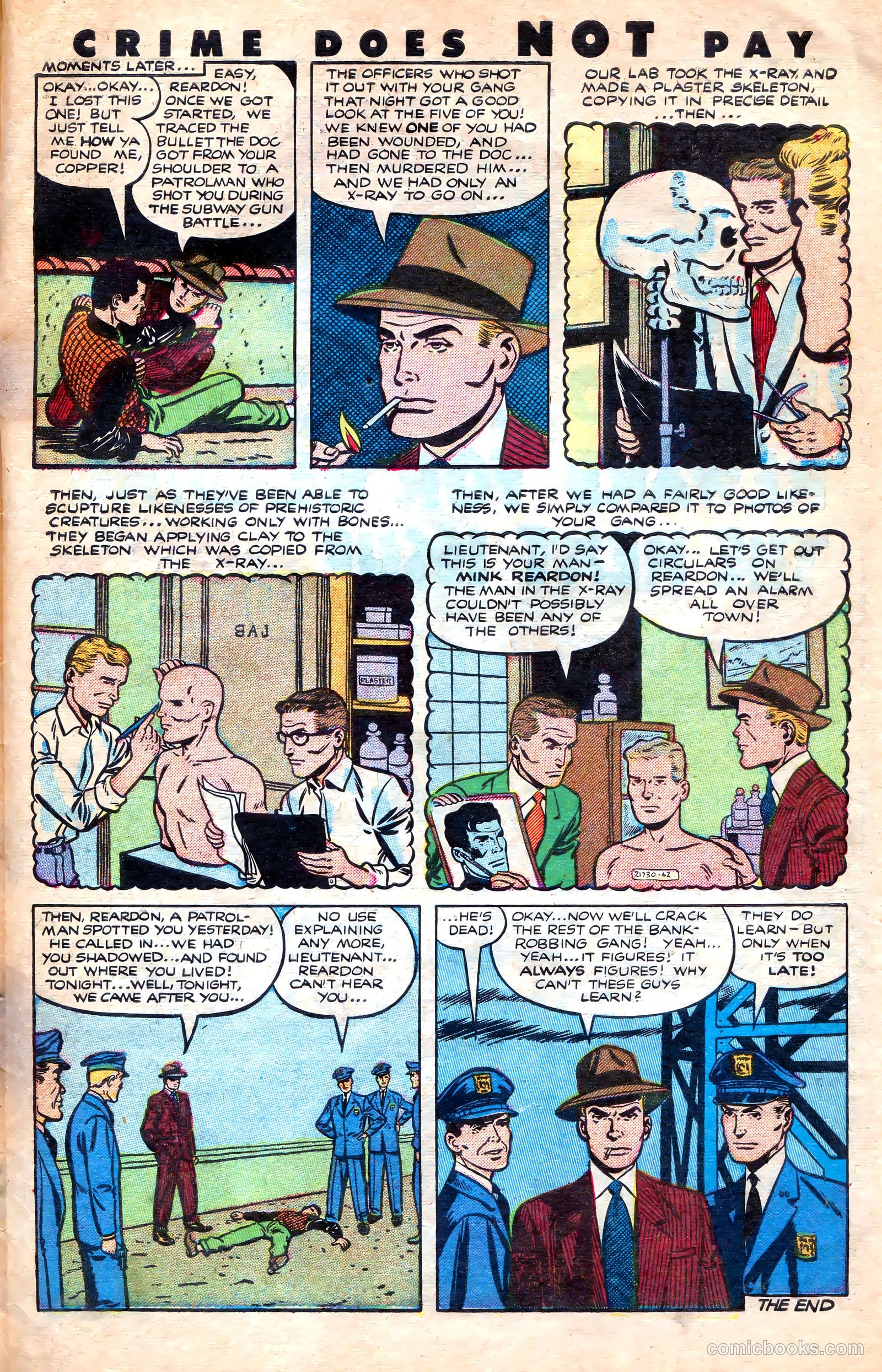 Crime Does Not Pay #125 — page 31 of 36