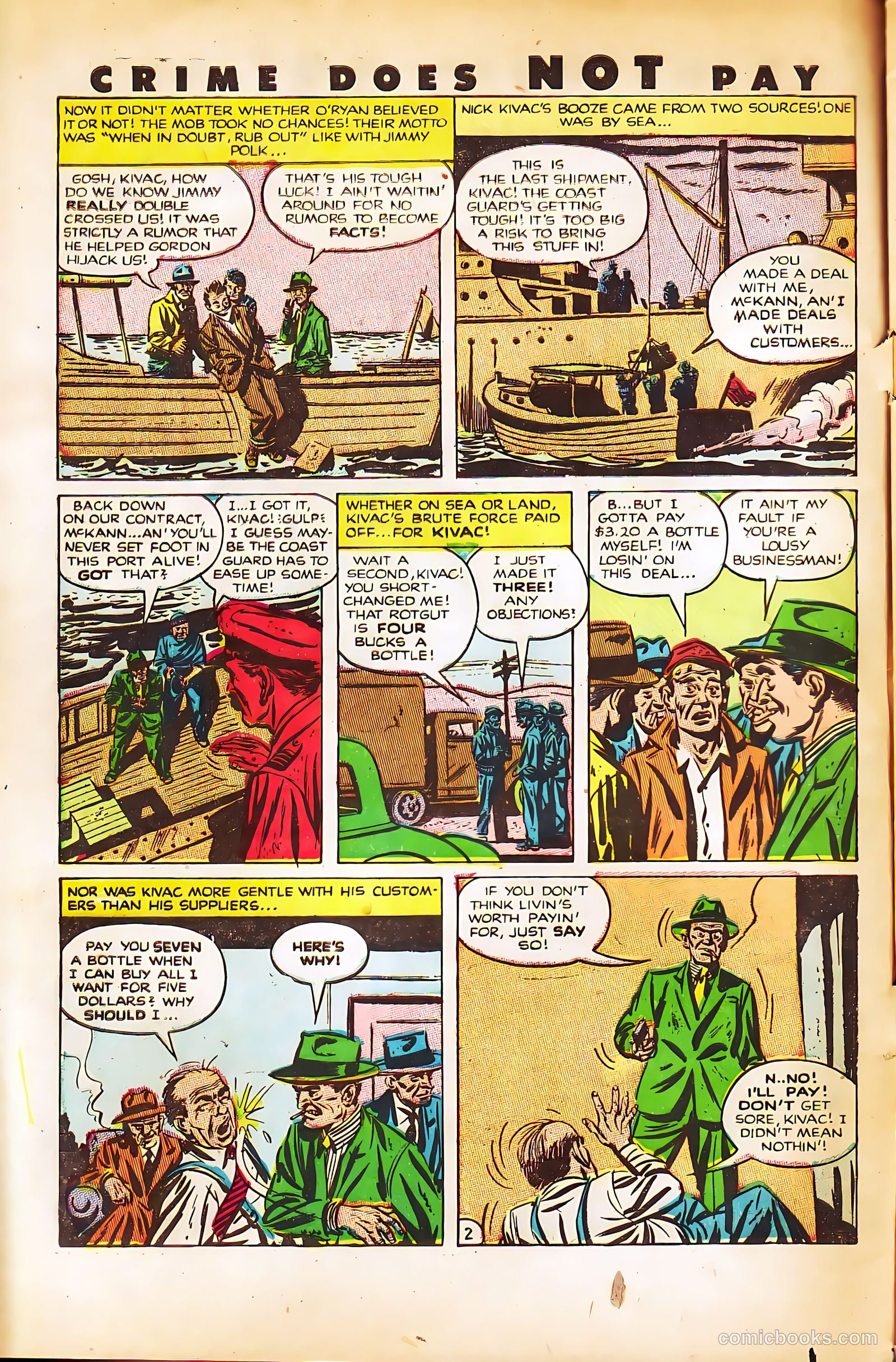 Crime Does Not Pay #126 — page 4 of 36