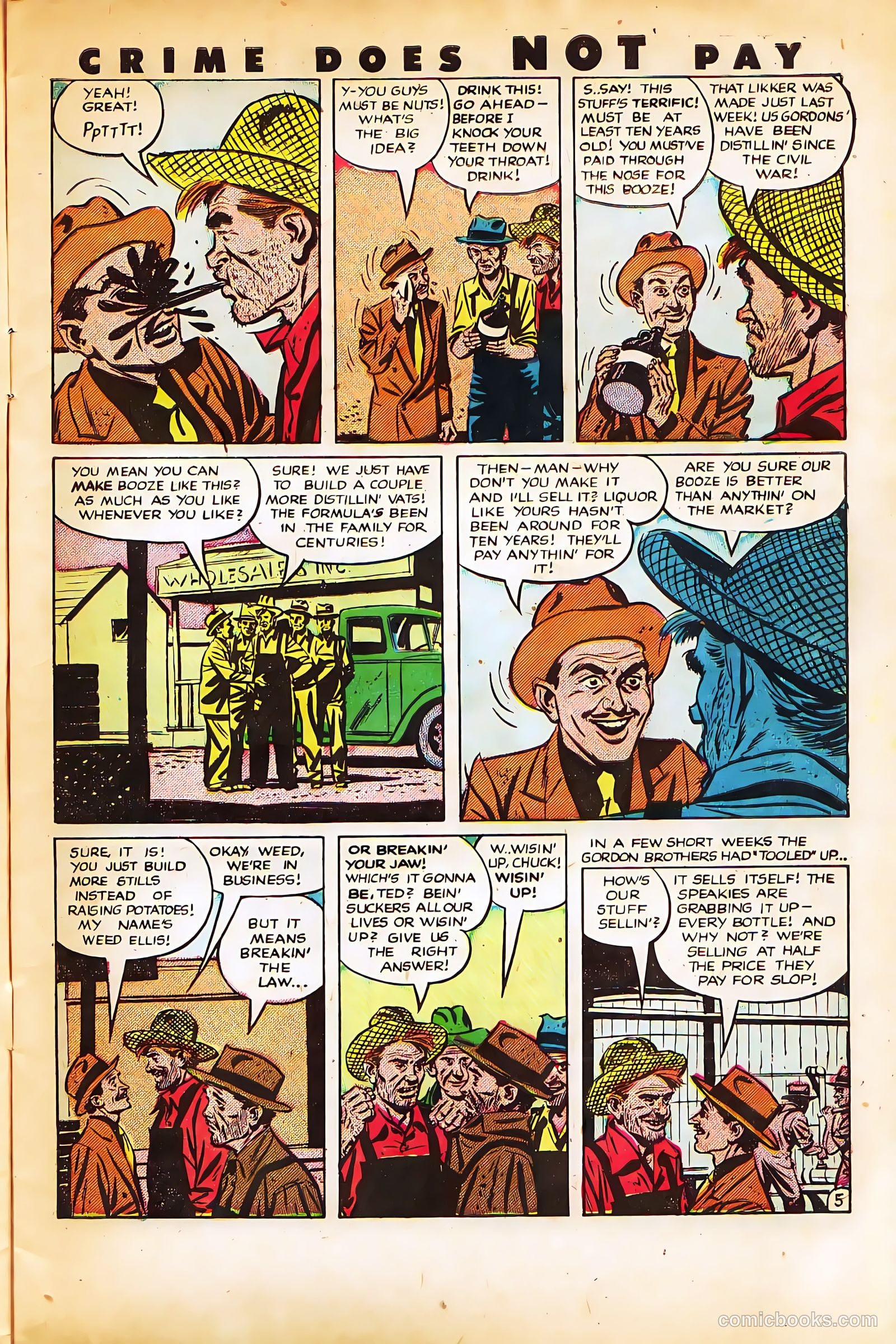 Crime Does Not Pay #126 — page 7 of 36
