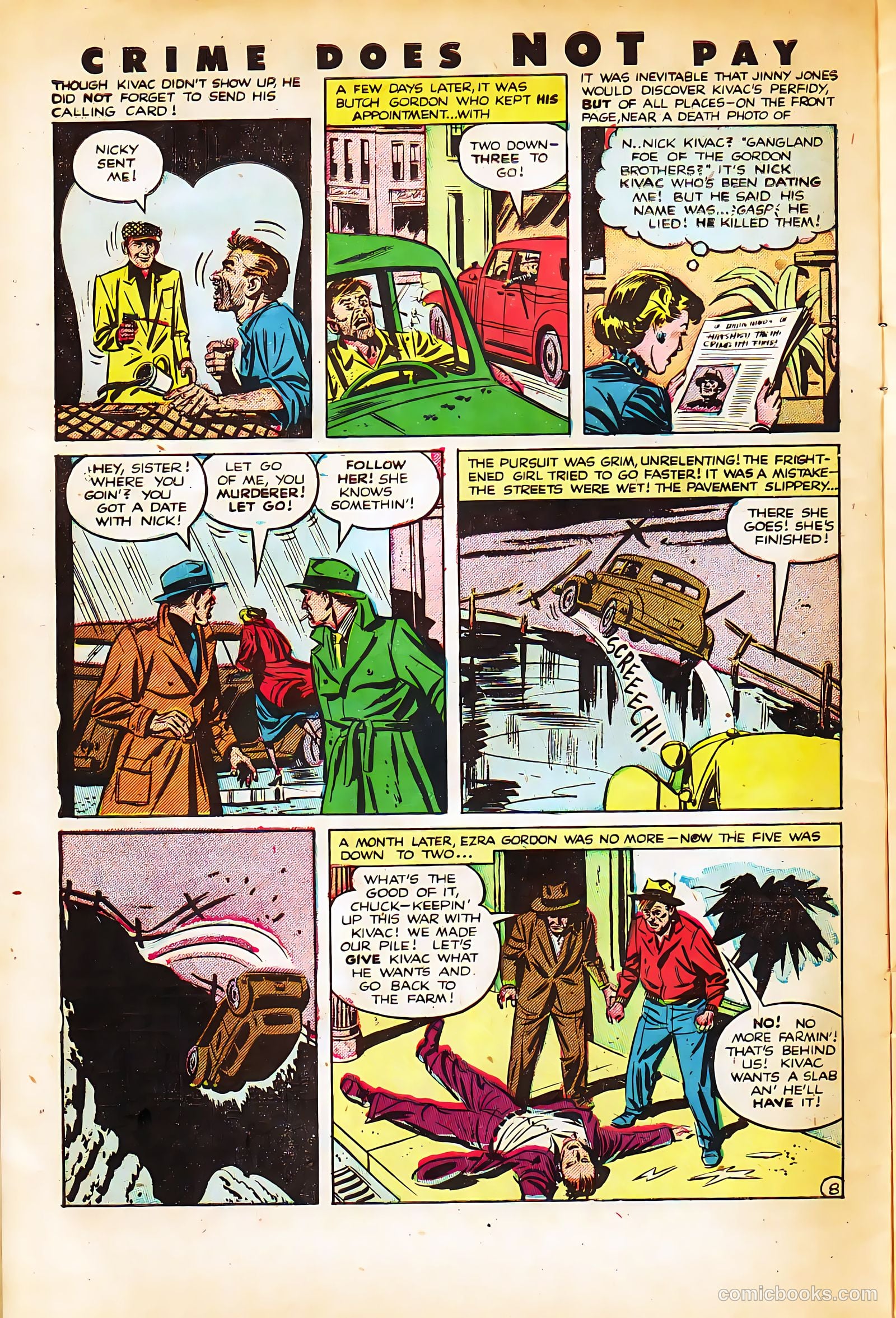 Crime Does Not Pay #126 — page 10 of 36