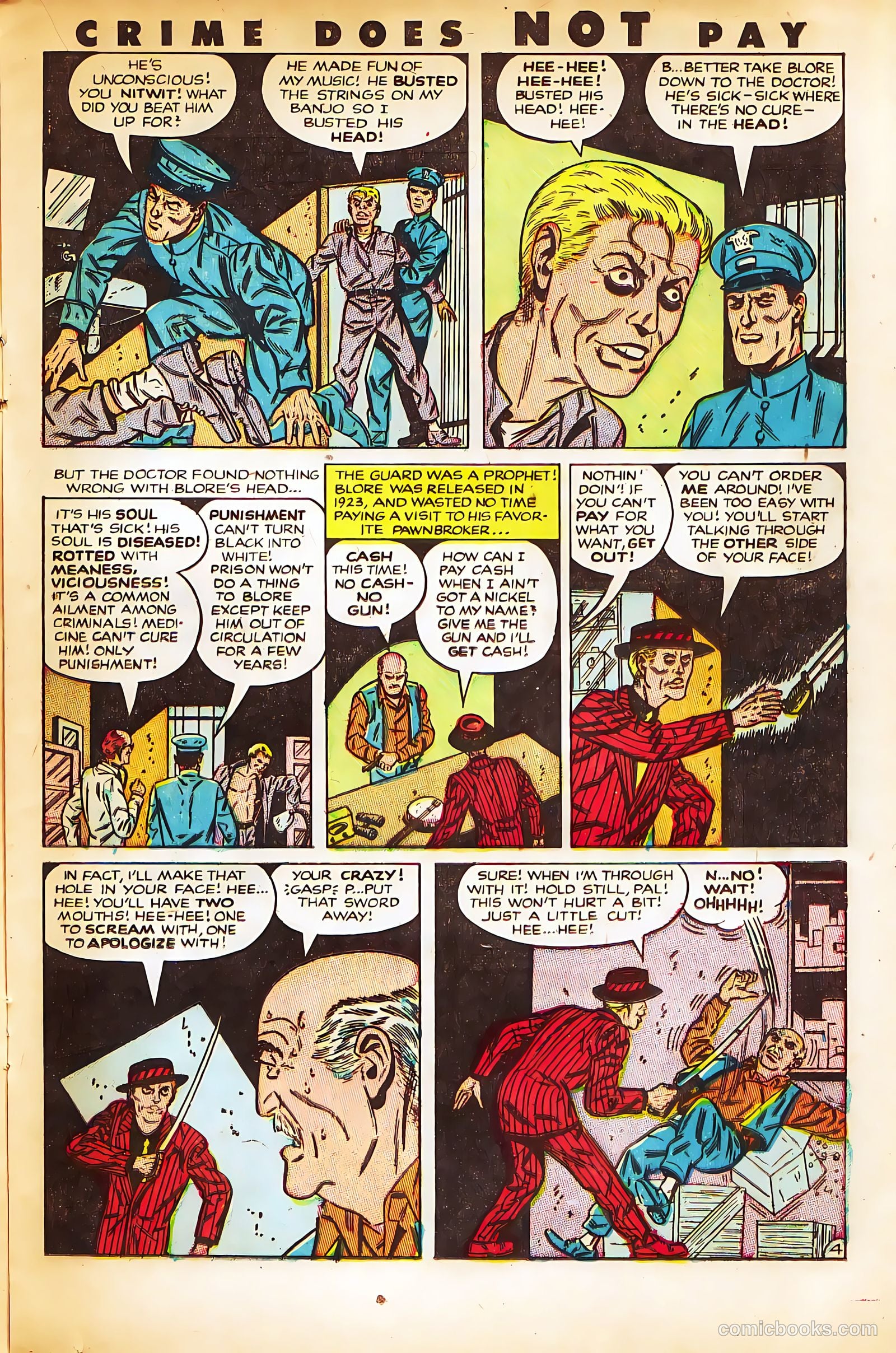 Crime Does Not Pay #126 — page 17 of 36