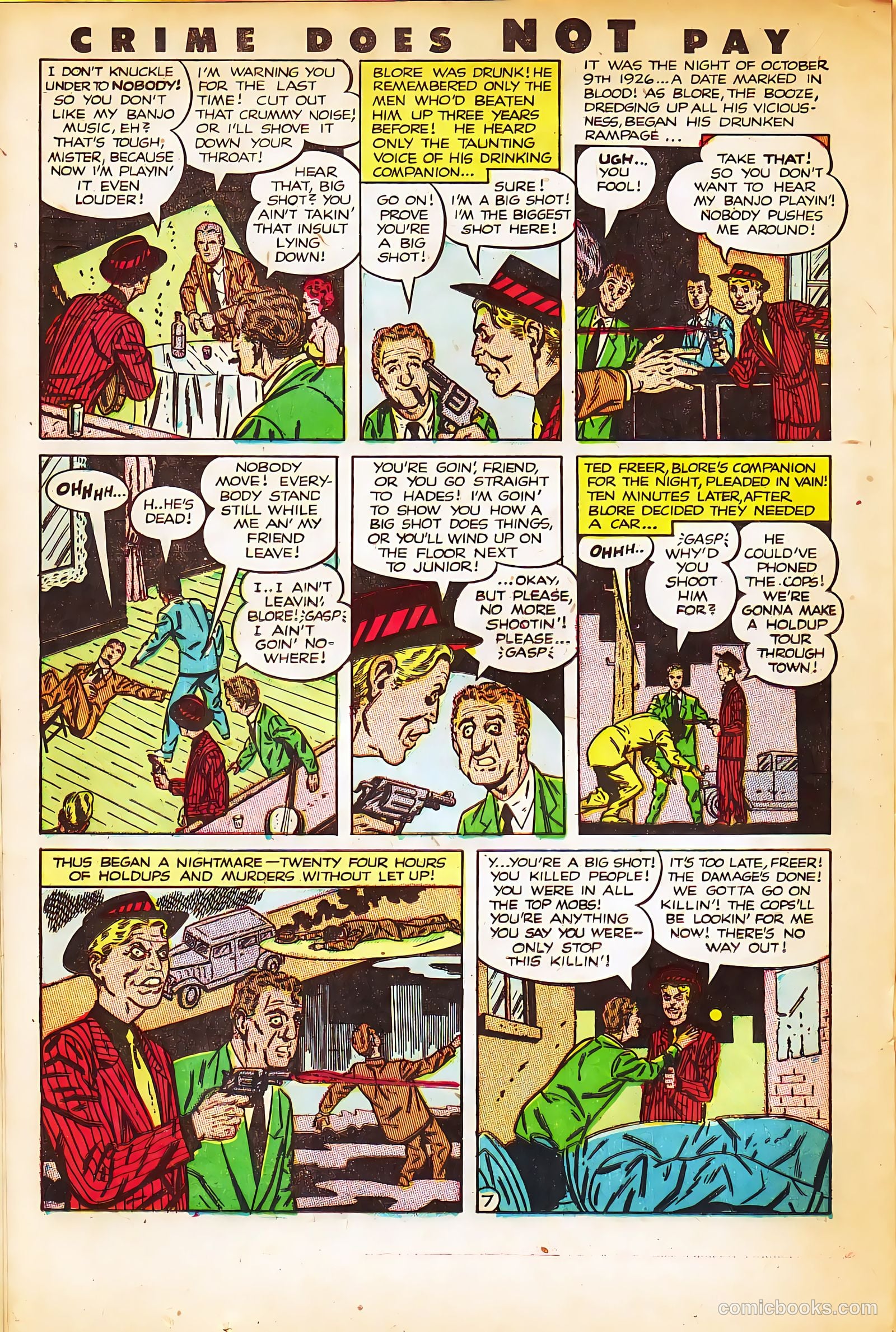 Crime Does Not Pay #126 — page 20 of 36