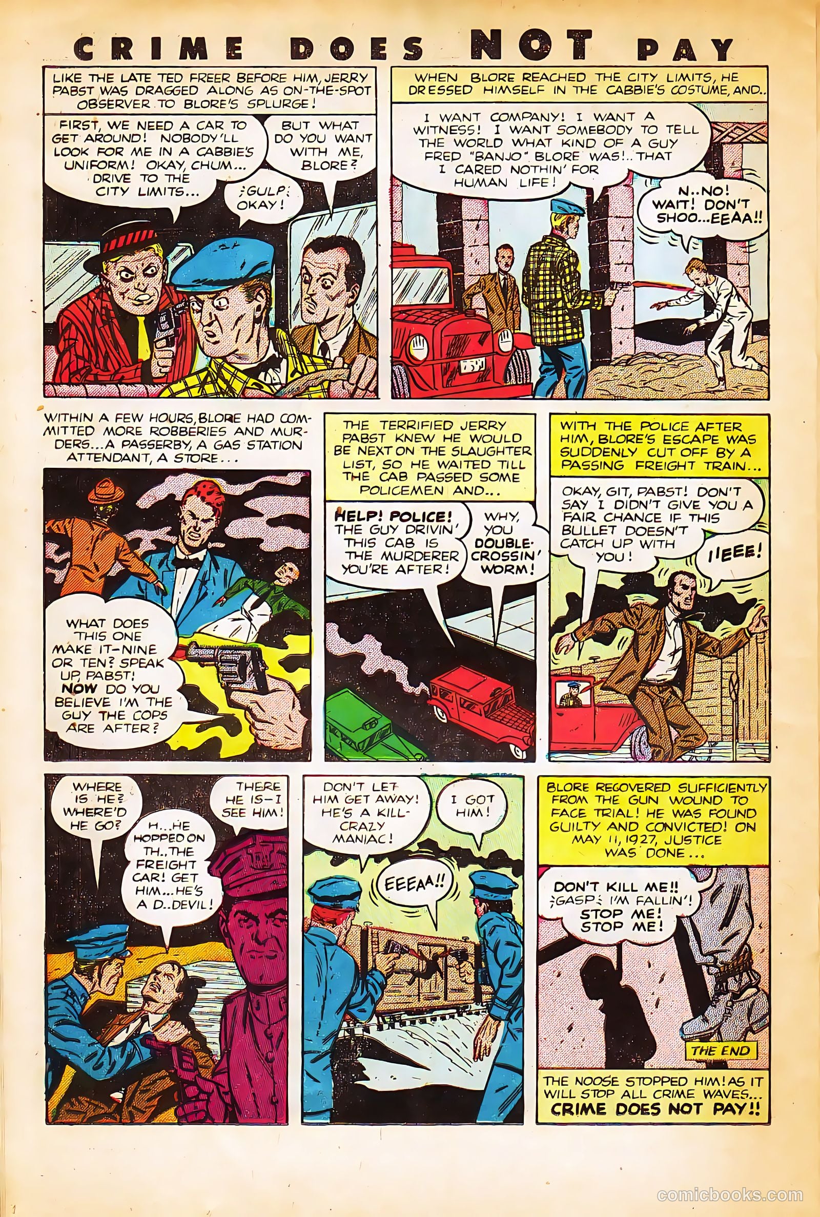 Crime Does Not Pay #126 — page 22 of 36