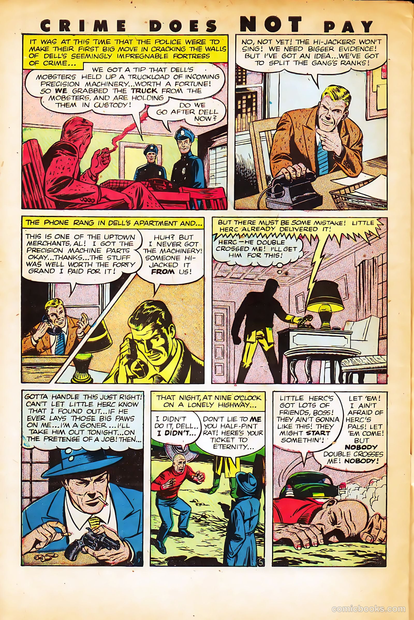 Crime Does Not Pay #126 — page 30 of 36