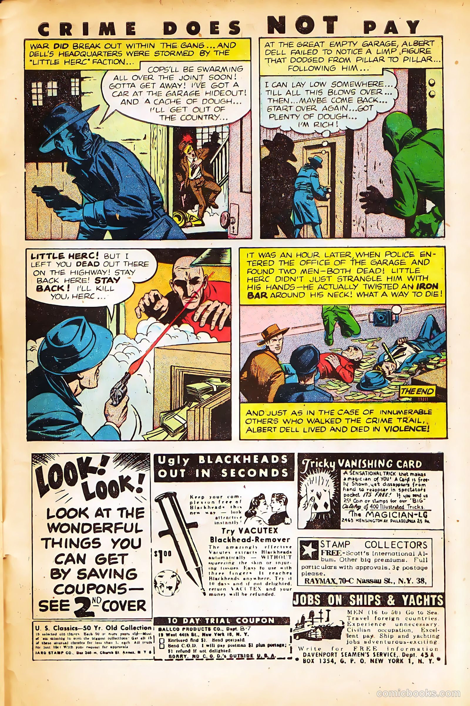 Crime Does Not Pay #126 — page 31 of 36