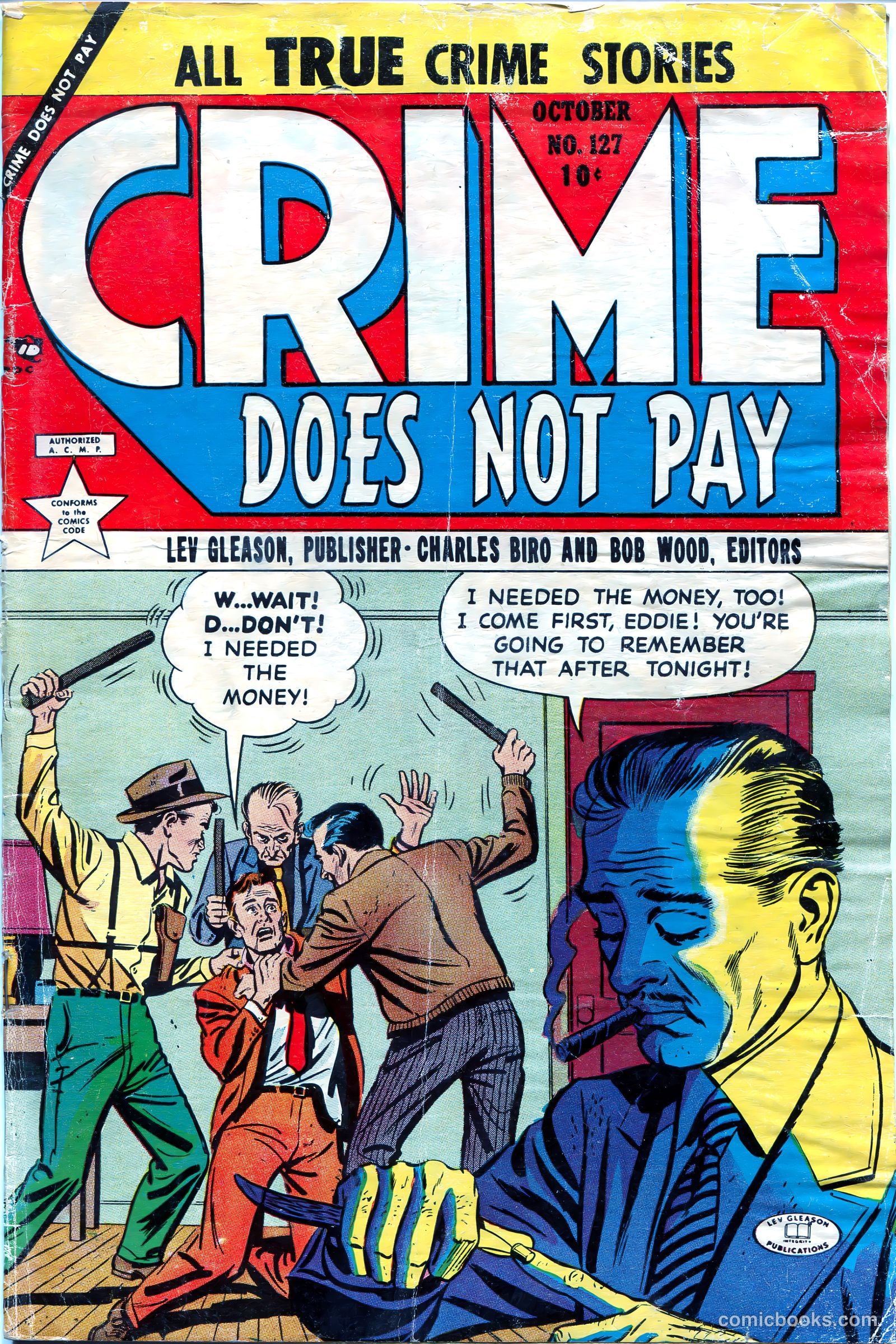 Crime Does Not Pay #127 — page 1 of 36