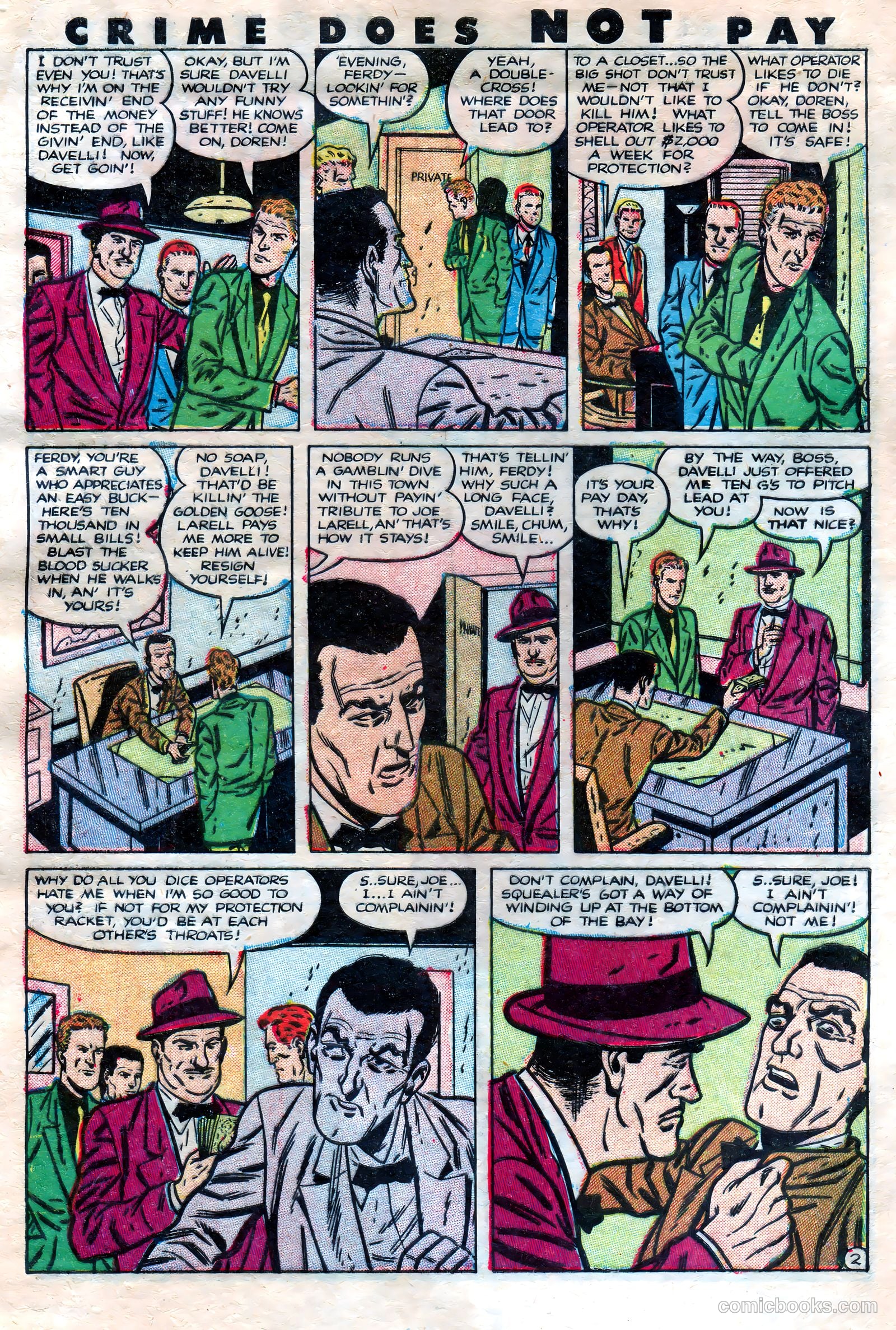 Crime Does Not Pay #127 — page 4 of 36