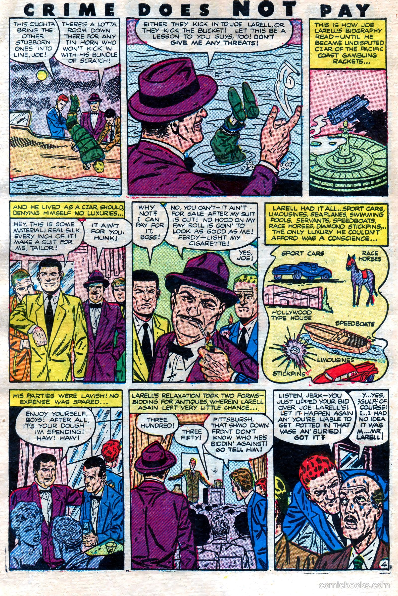 Crime Does Not Pay #127 — page 6 of 36