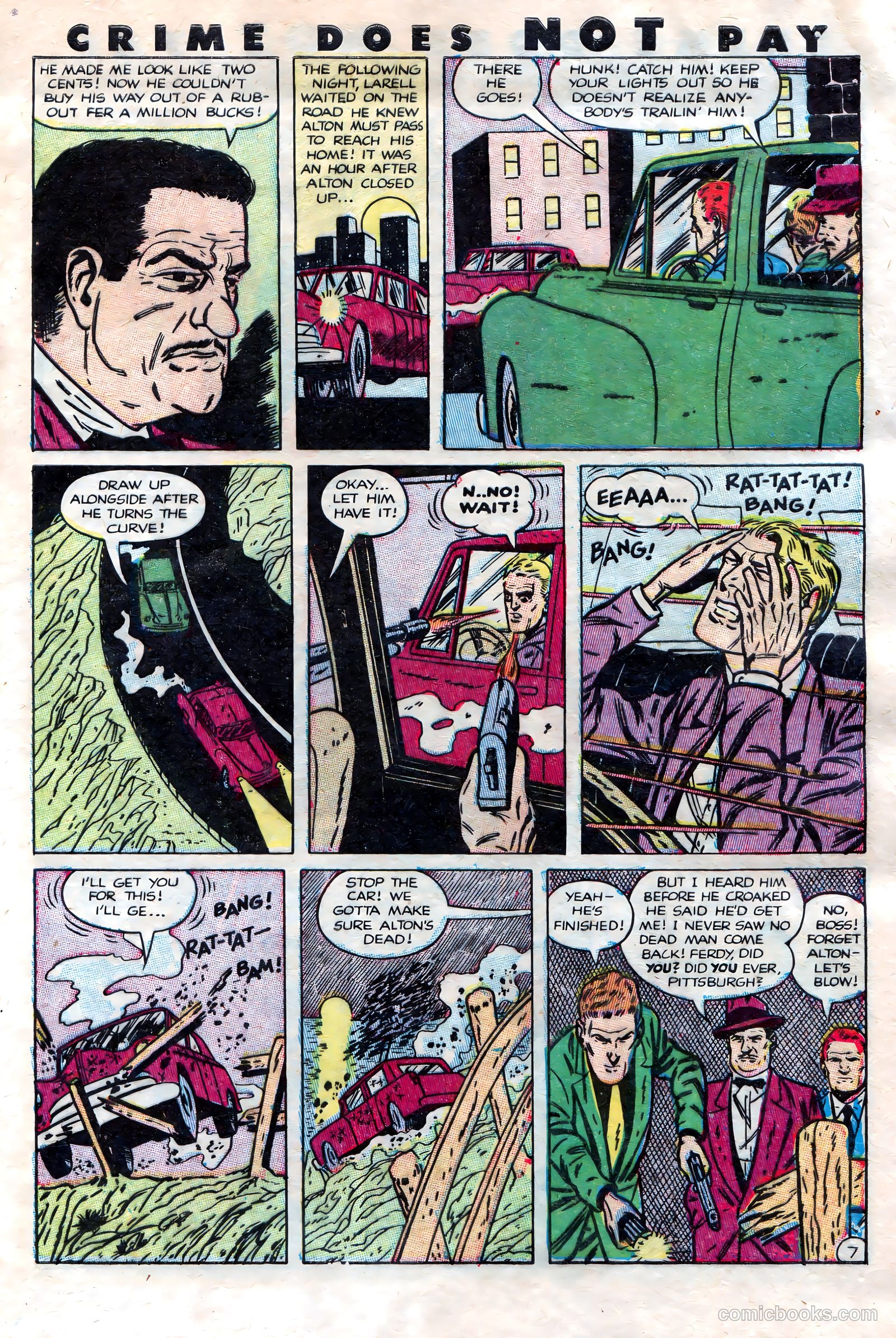 Crime Does Not Pay #127 — page 9 of 36