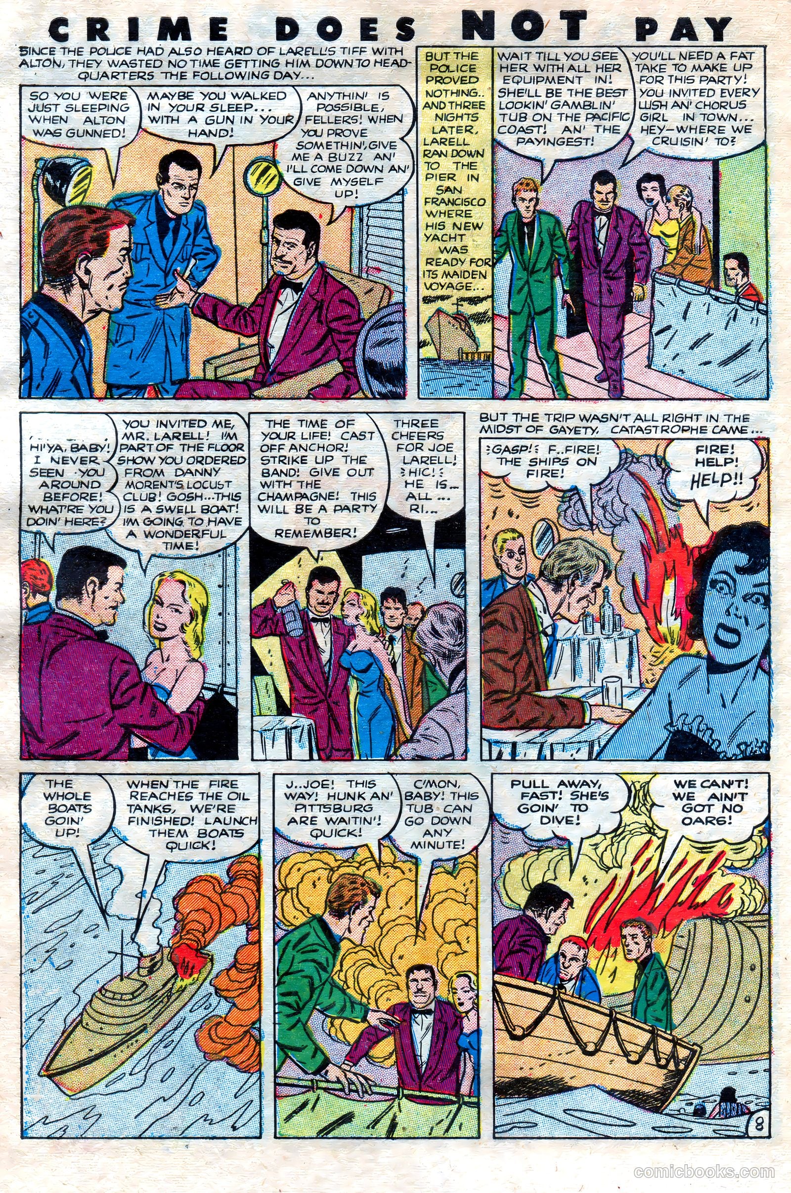 Crime Does Not Pay #127 — page 10 of 36