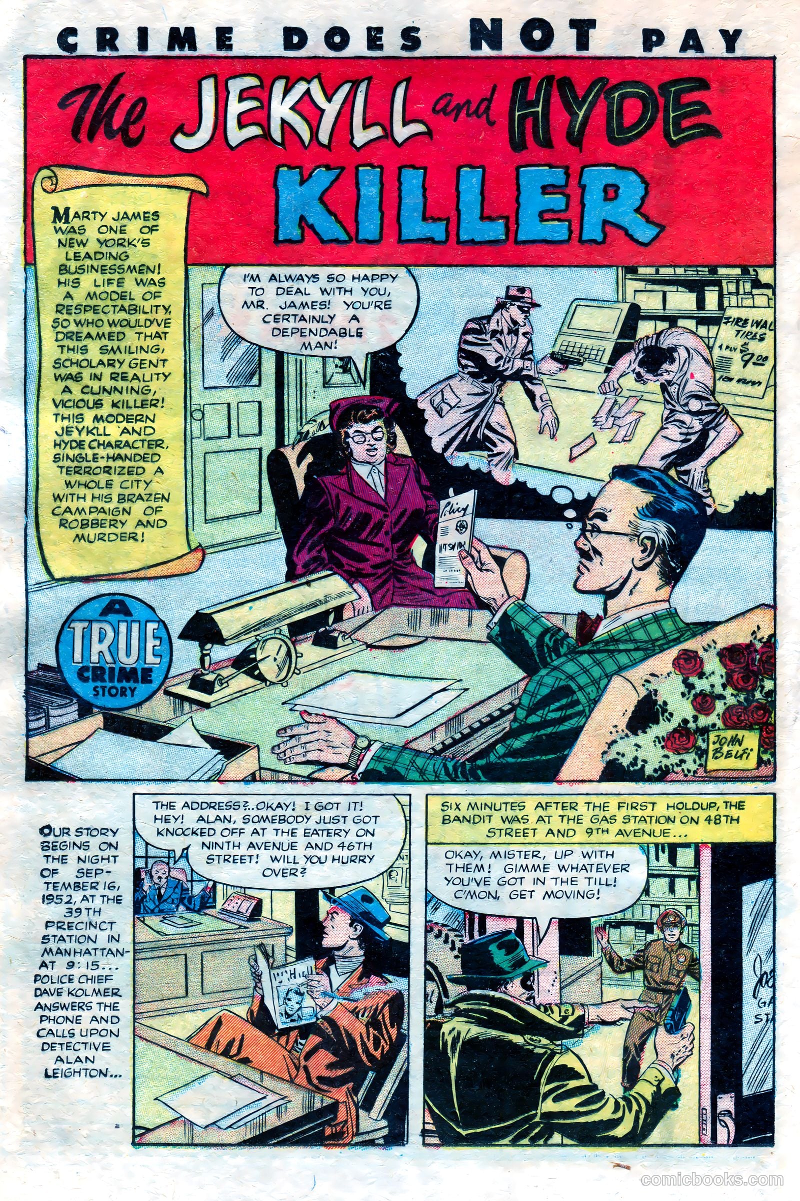 Crime Does Not Pay #127 — page 16 of 36