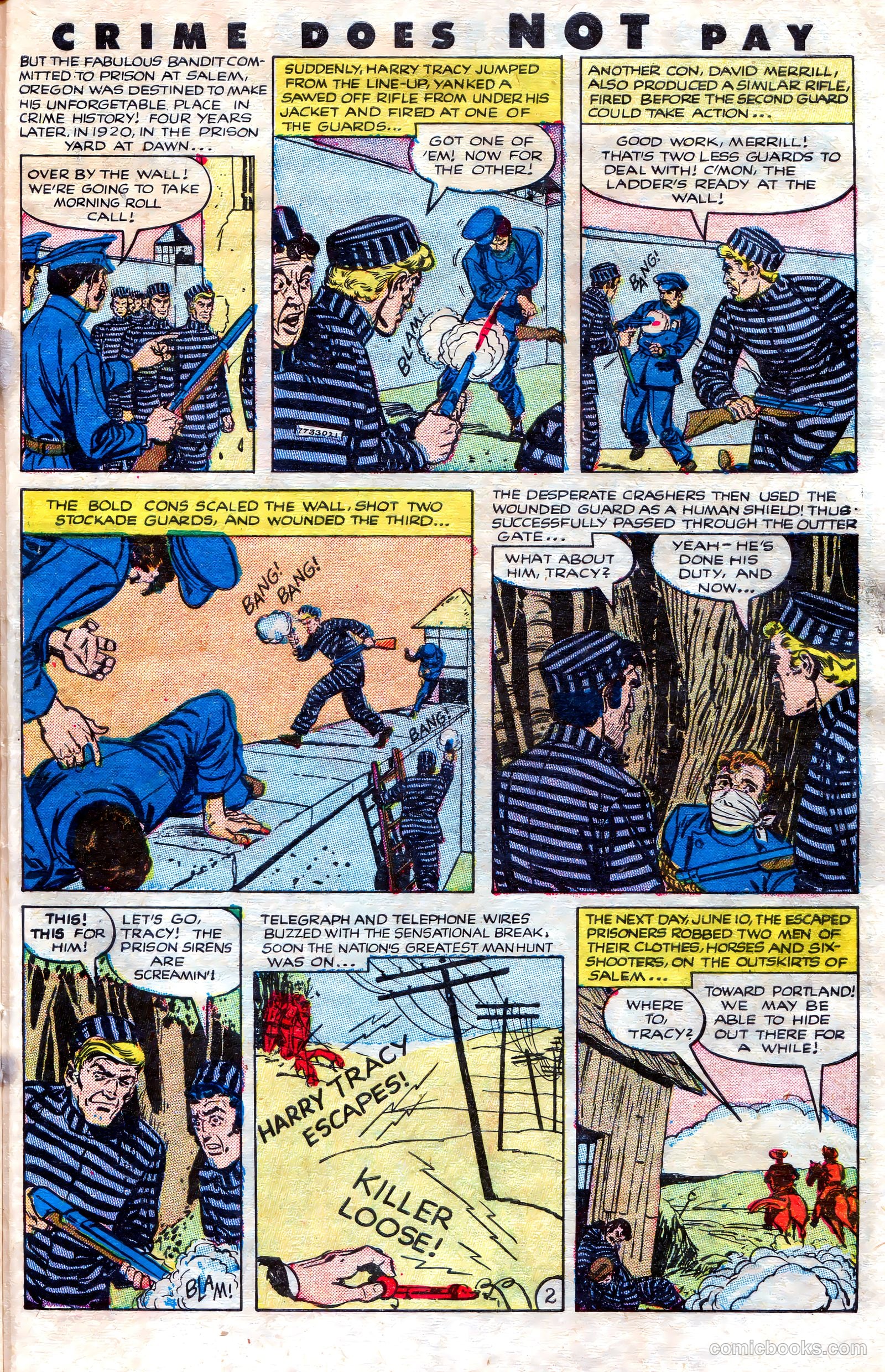 Crime Does Not Pay #127 — page 27 of 36