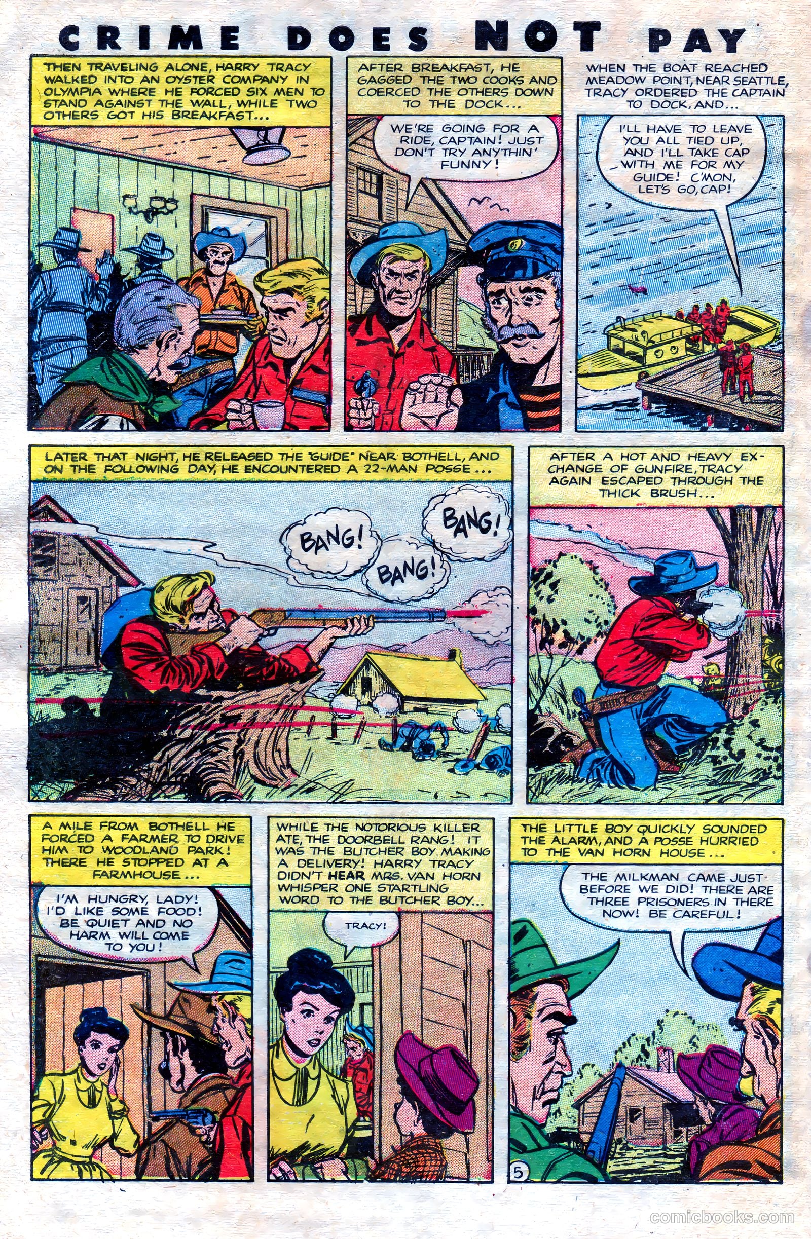 Crime Does Not Pay #127 — page 30 of 36