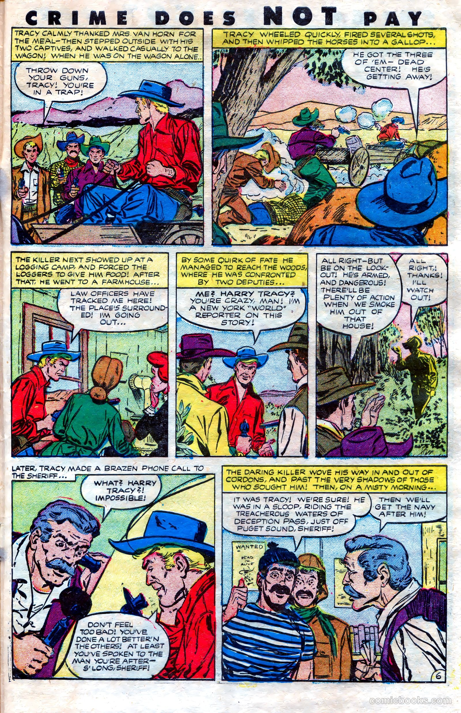 Crime Does Not Pay #127 — page 31 of 36