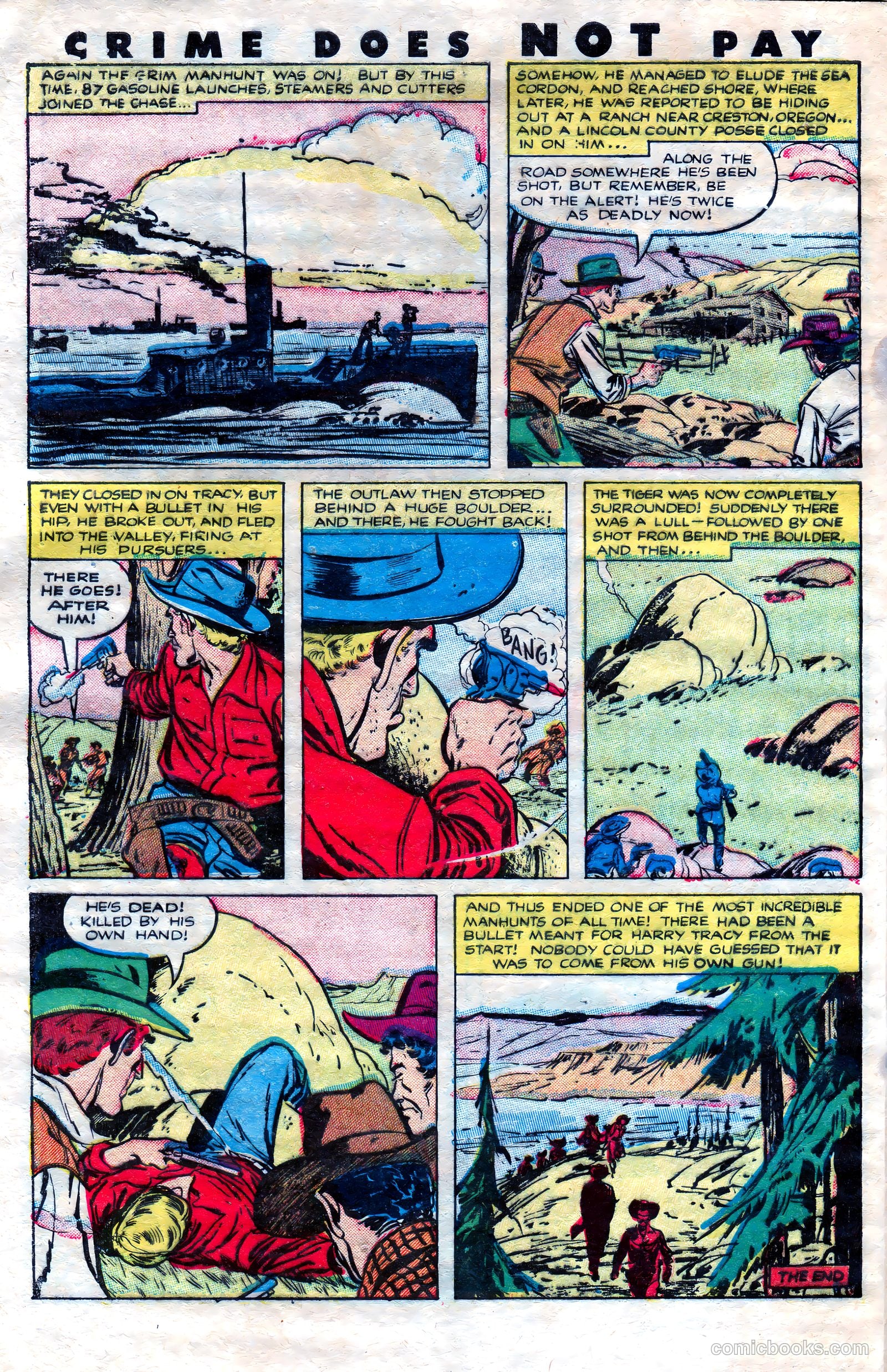 Crime Does Not Pay #127 — page 32 of 36