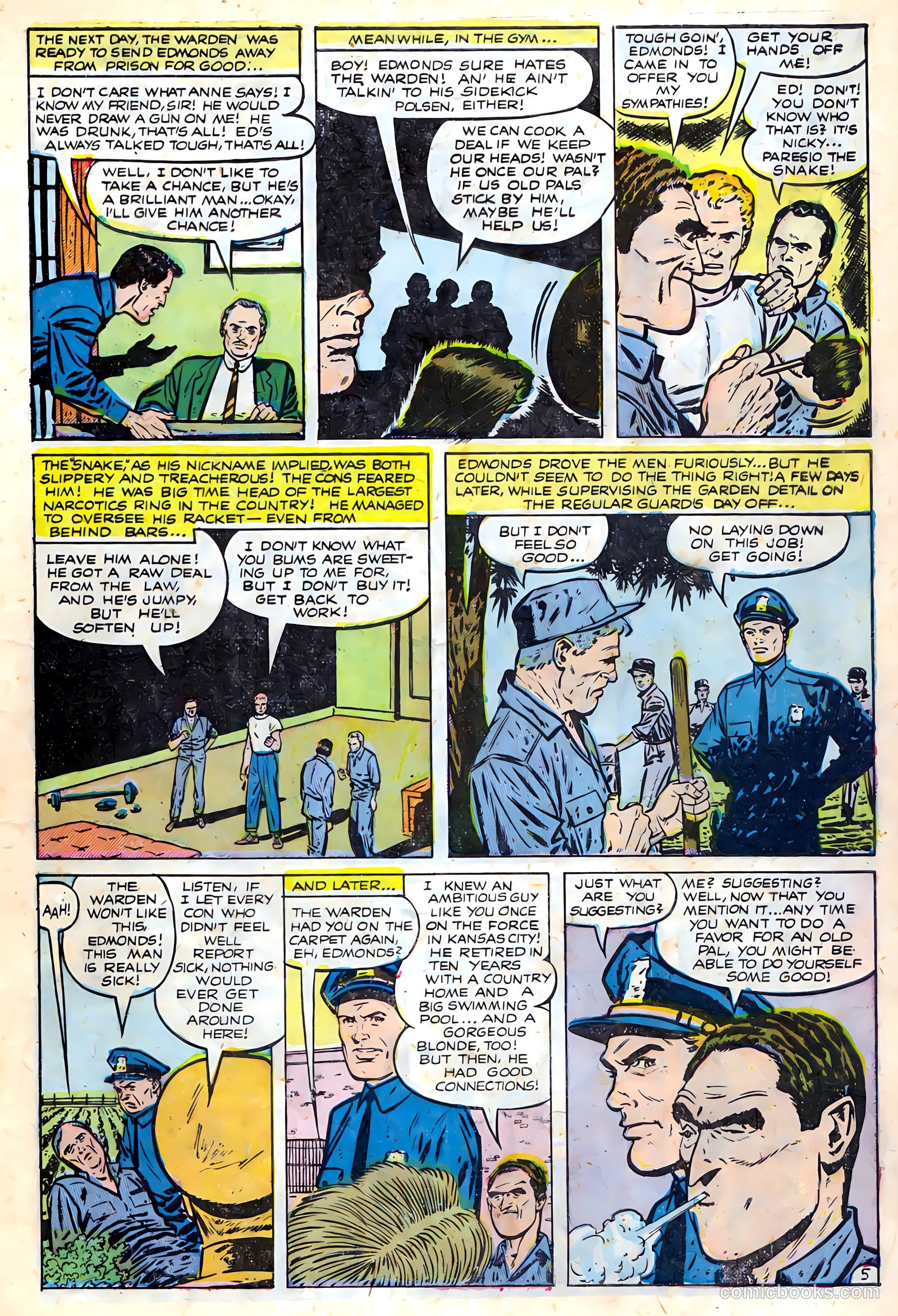 Crime Does Not Pay #130 — page 7 of 36