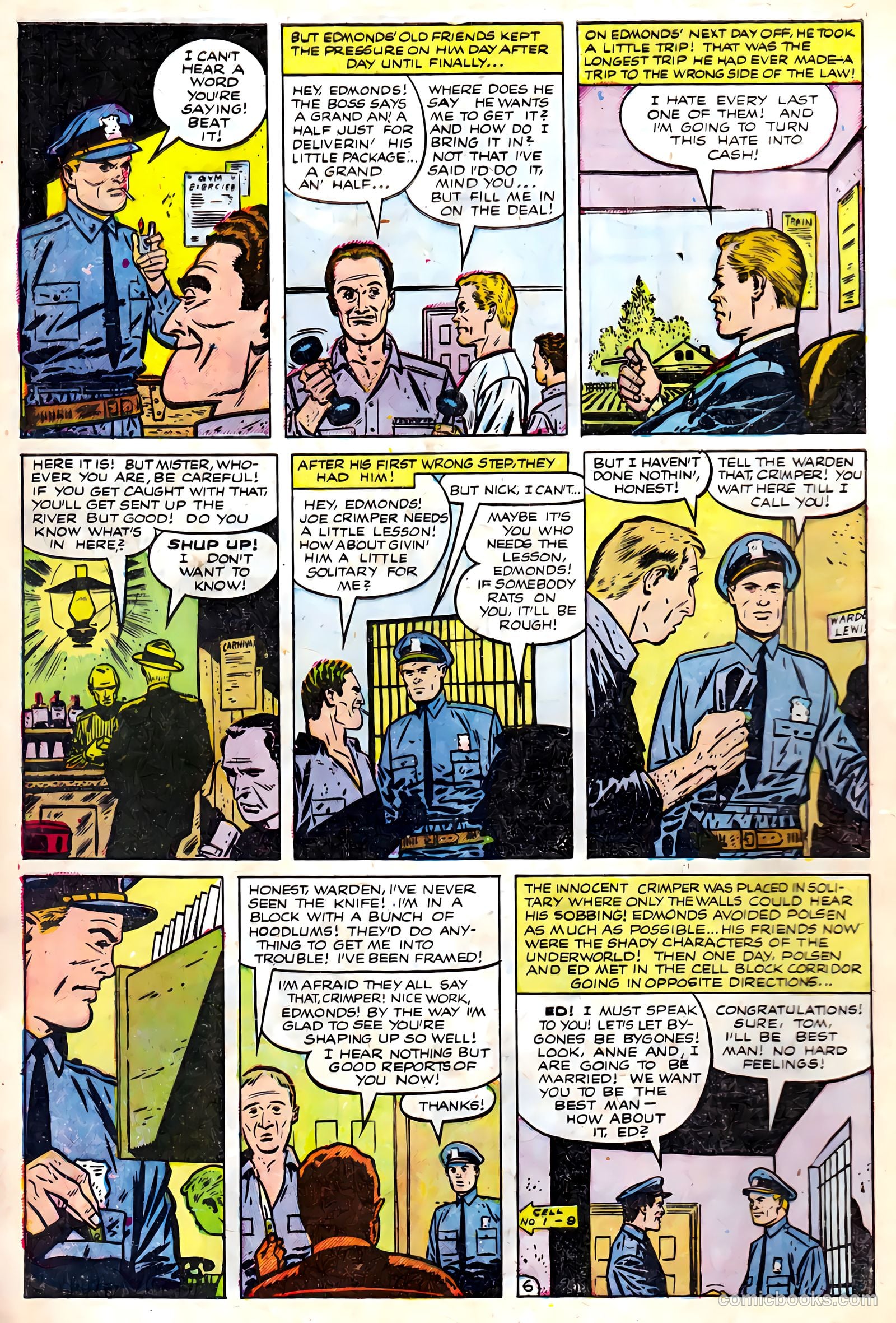 Crime Does Not Pay #130 — page 8 of 36