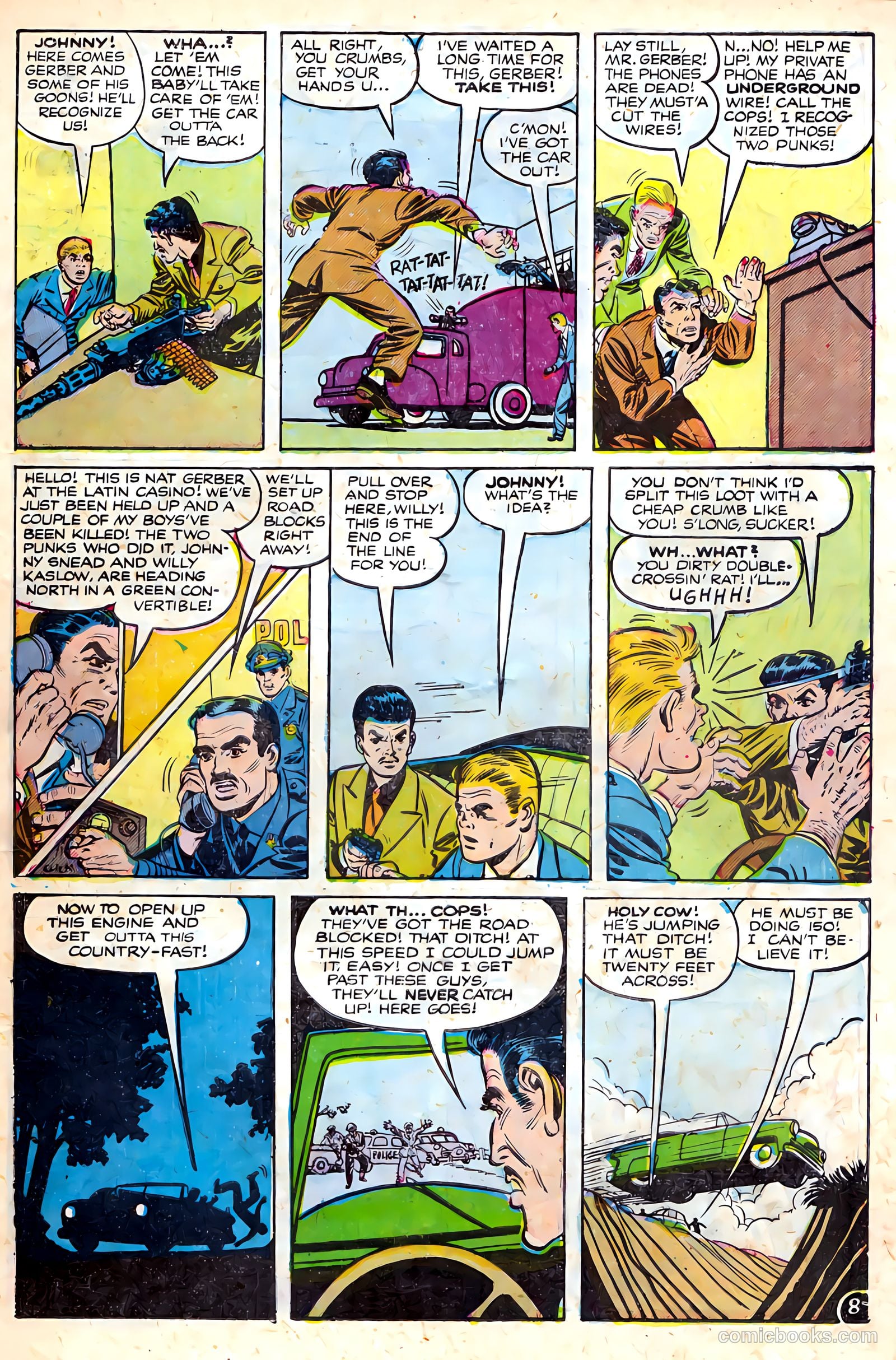 Crime Does Not Pay #130 — page 23 of 36