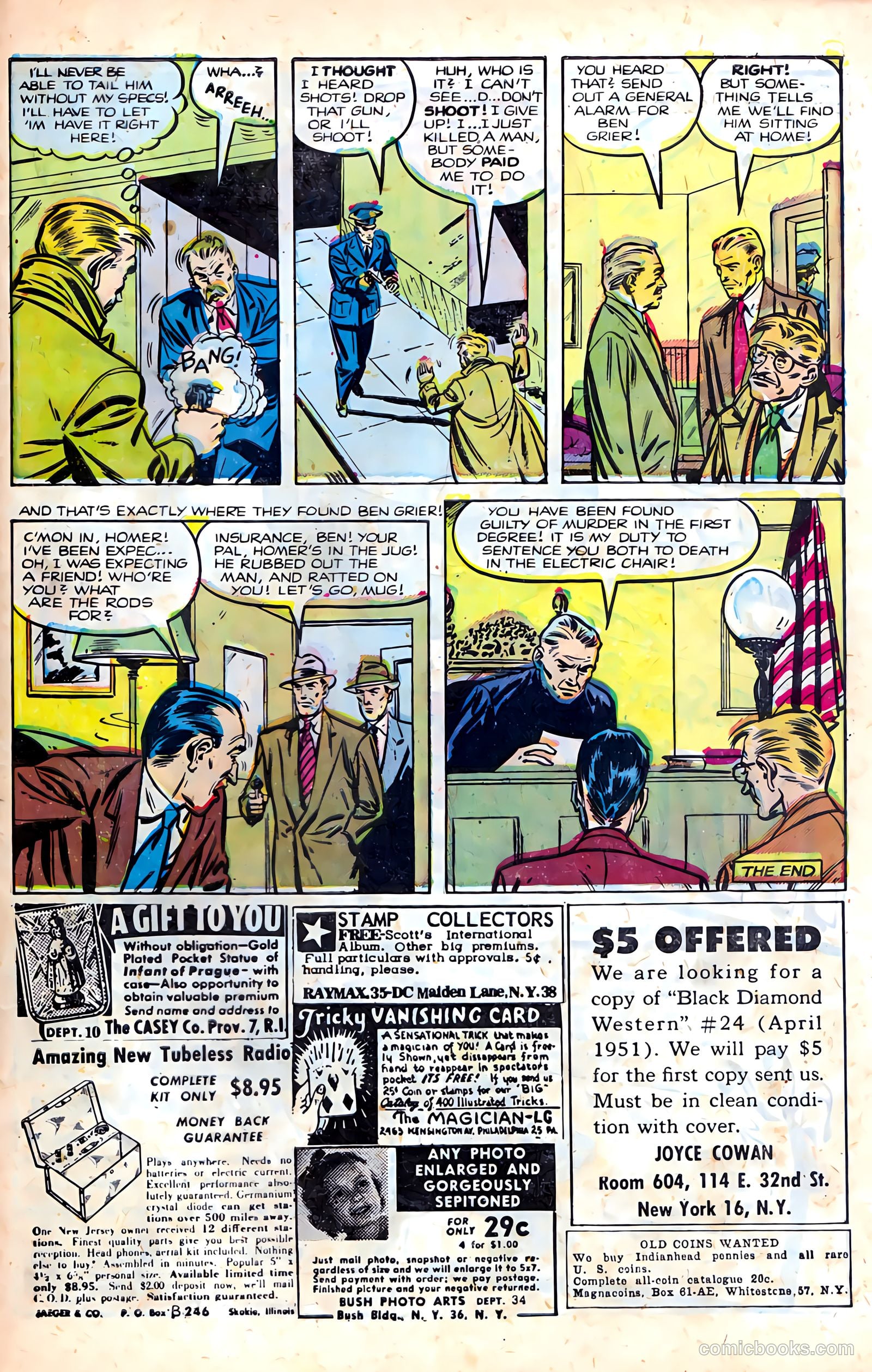 Crime Does Not Pay #130 — page 31 of 36
