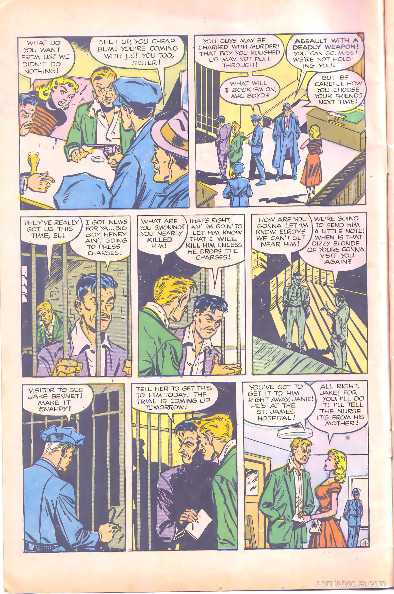 Crime Does Not Pay #131 — page 6 of 36