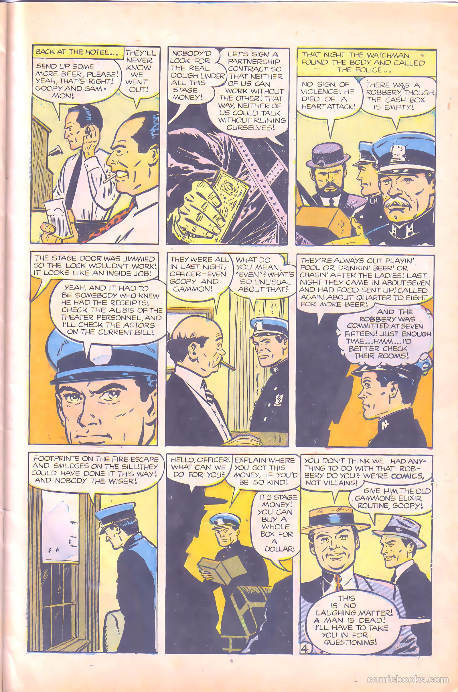 Crime Does Not Pay #131 — page 31 of 36