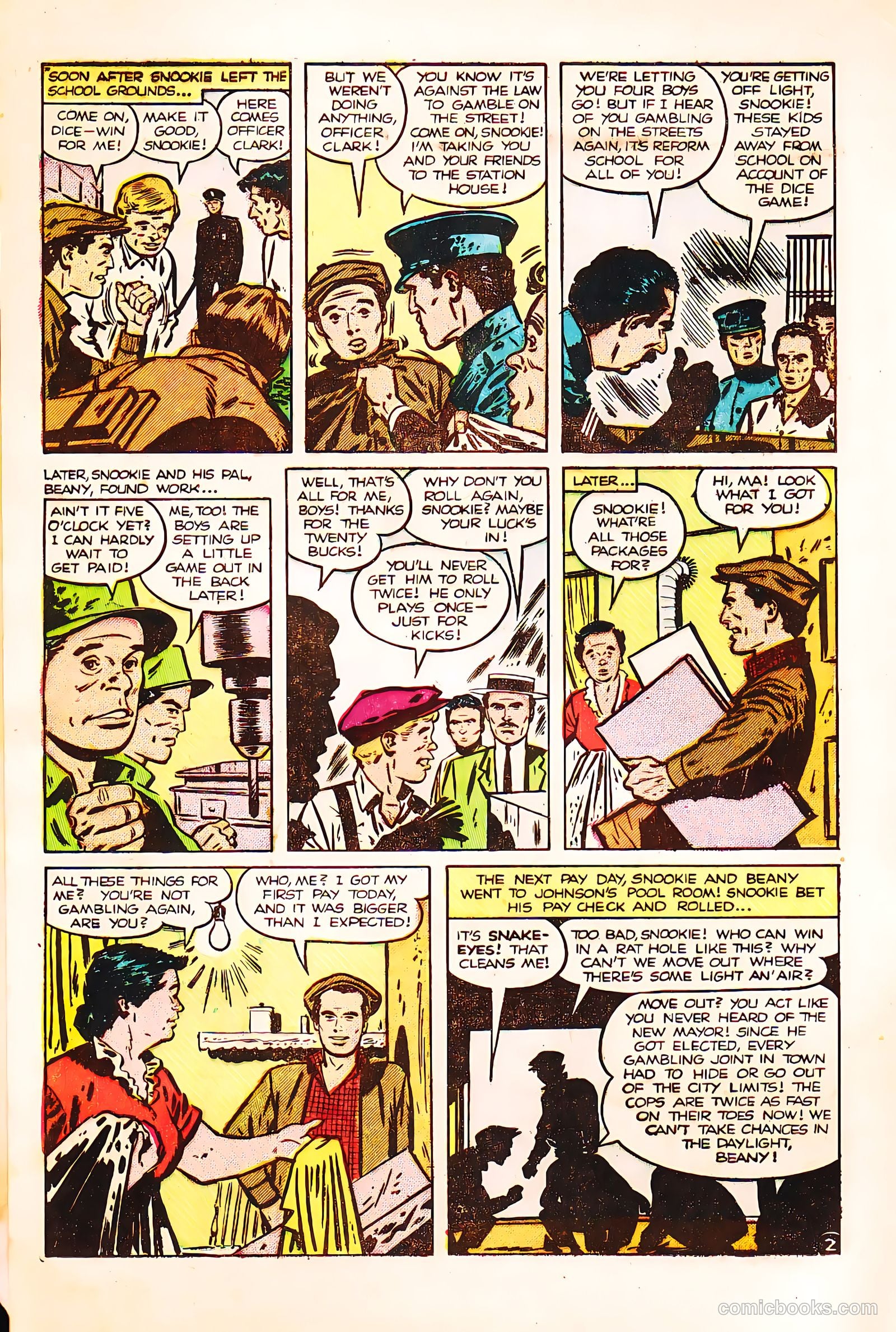 Crime Does Not Pay #132 — page 4 of 36
