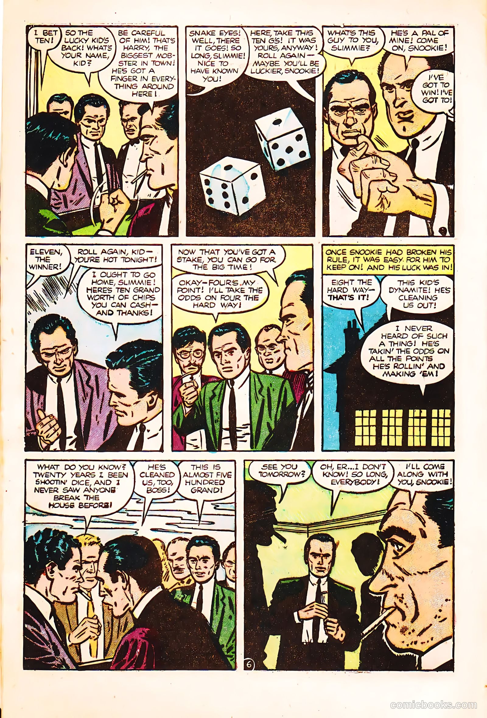Crime Does Not Pay #132 — page 8 of 36