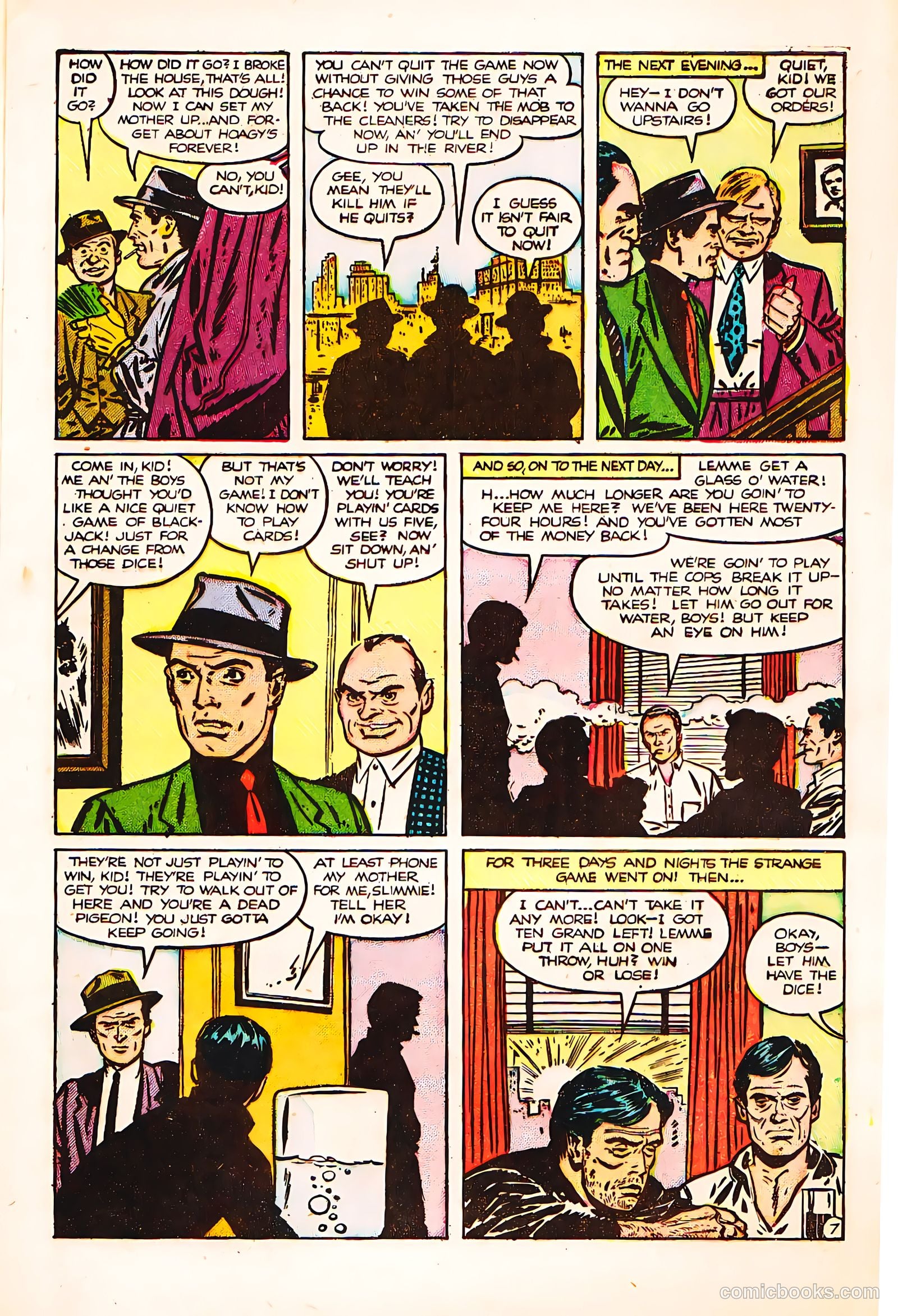 Crime Does Not Pay #132 — page 9 of 36
